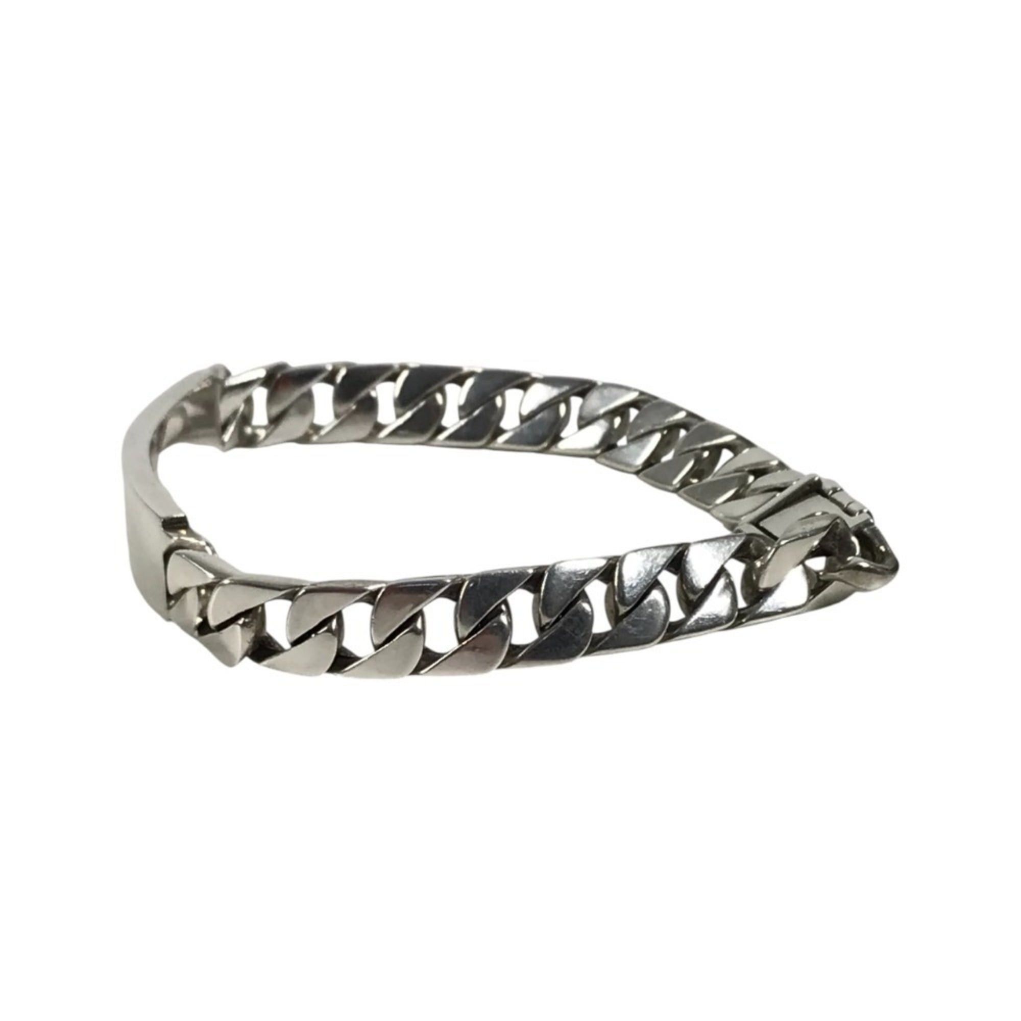 Tiffany & Co. TIFFANY & Co. Tiffany ID Plate Logo Accessory Jewelry Bracelet SV925 Silver for Men and Women Size ONE SIZE - 3 Thumbnail
