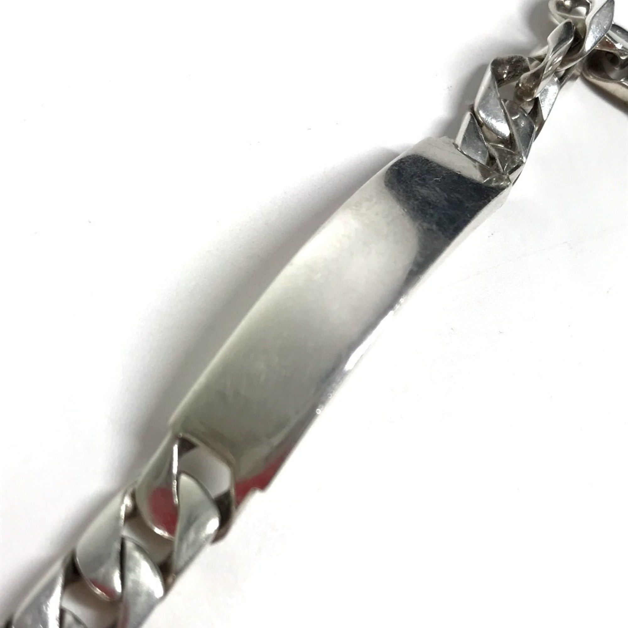Tiffany & Co. TIFFANY & Co. Tiffany ID Plate Logo Accessory Jewelry Bracelet SV925 Silver for Men and Women Size ONE SIZE - 10 Thumbnail