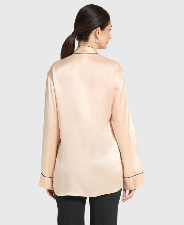 Dolce & Gabbana Silk shirt blouse Size XXS / US 00 / IT 34 - 2 Thumbnail