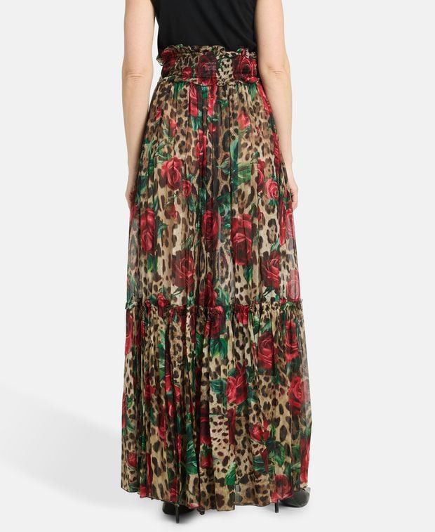Silk trousers