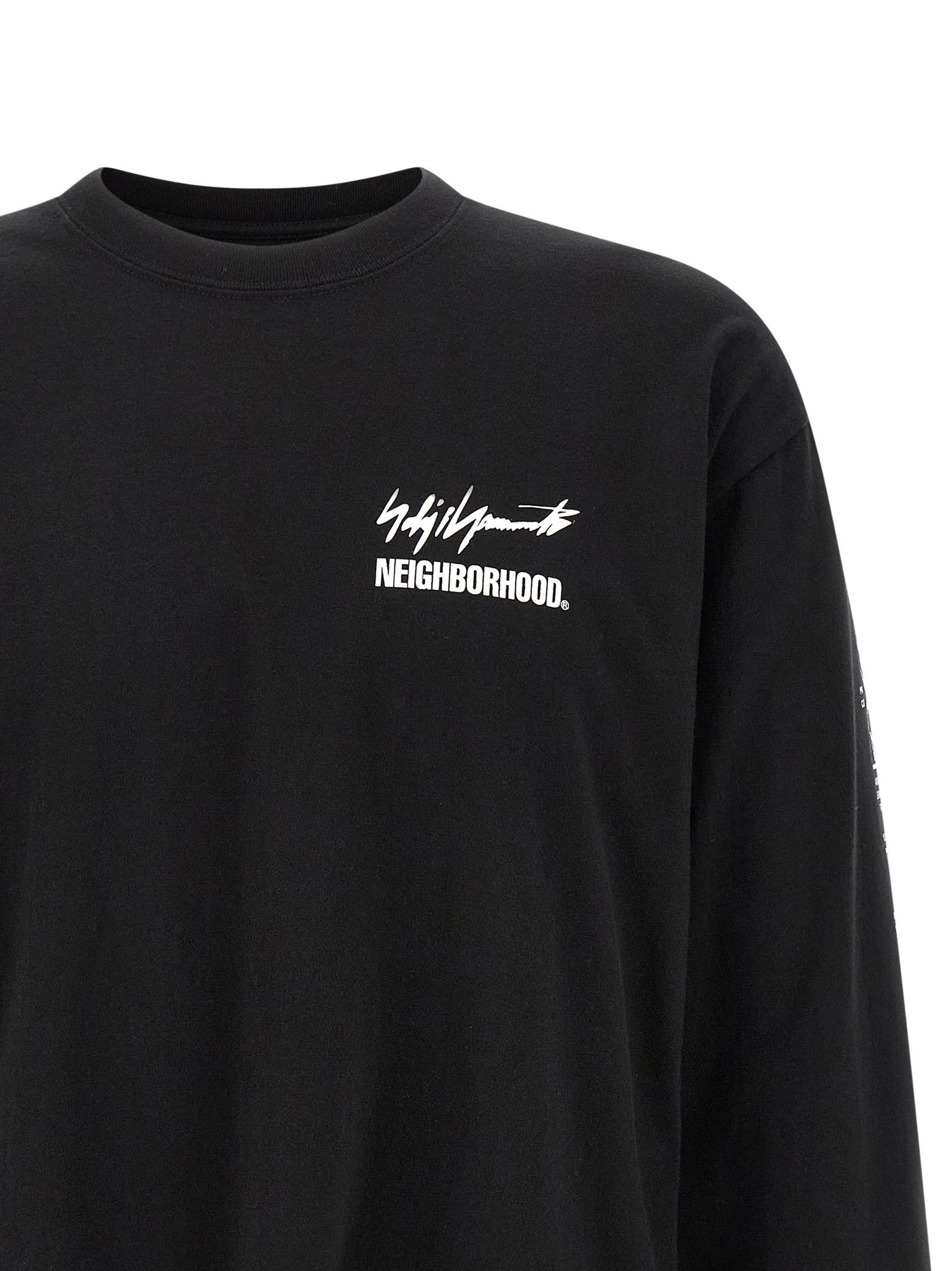 Yohji Yamamoto Yohji Yamamoto × NH 'LS TEE' T-shirt Size US XL / EU 56 / 4 - 3 Thumbnail