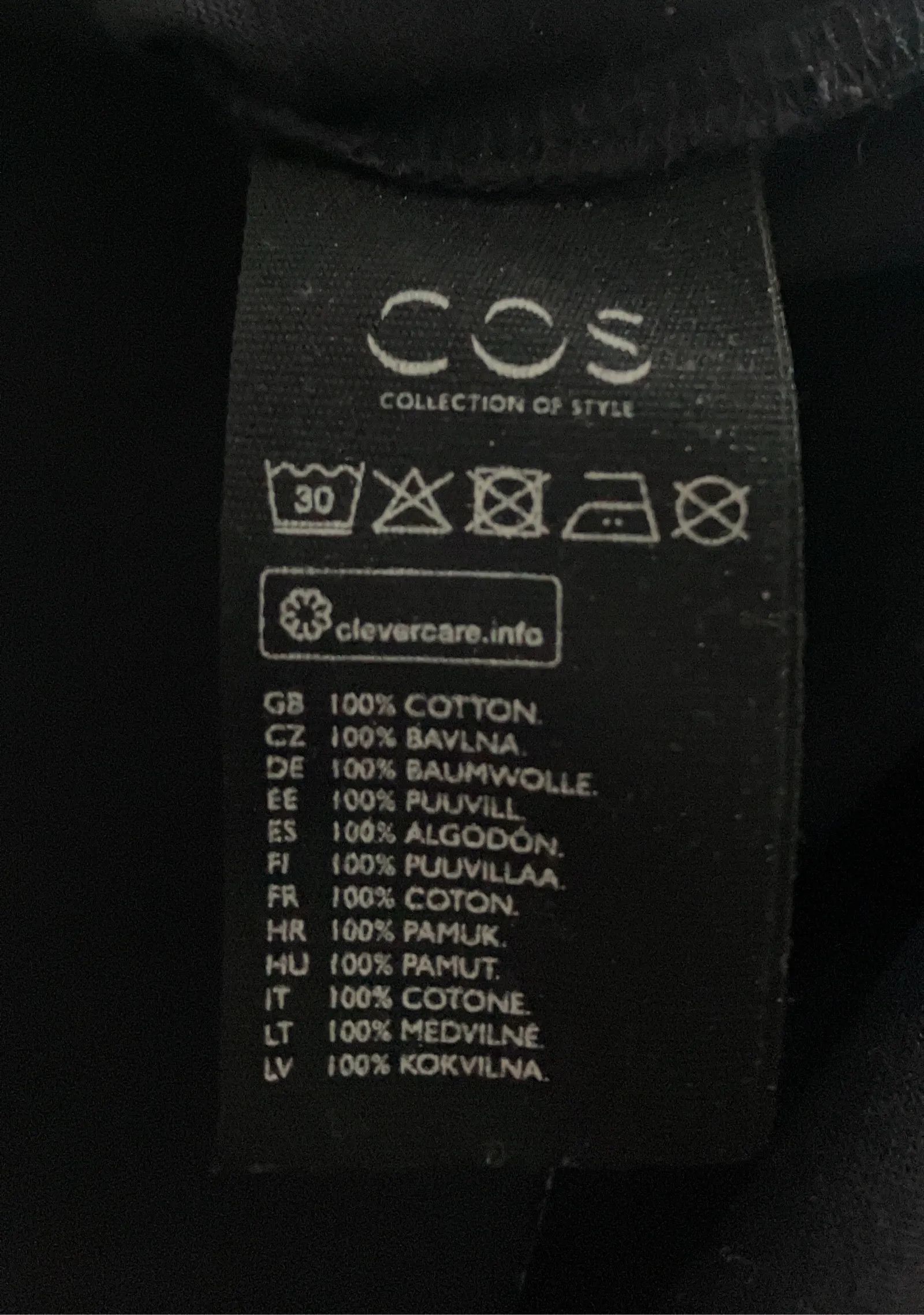 Cos Cos Short Sleeve T-shirt Size S / US 4 / IT 40 - 3 Thumbnail