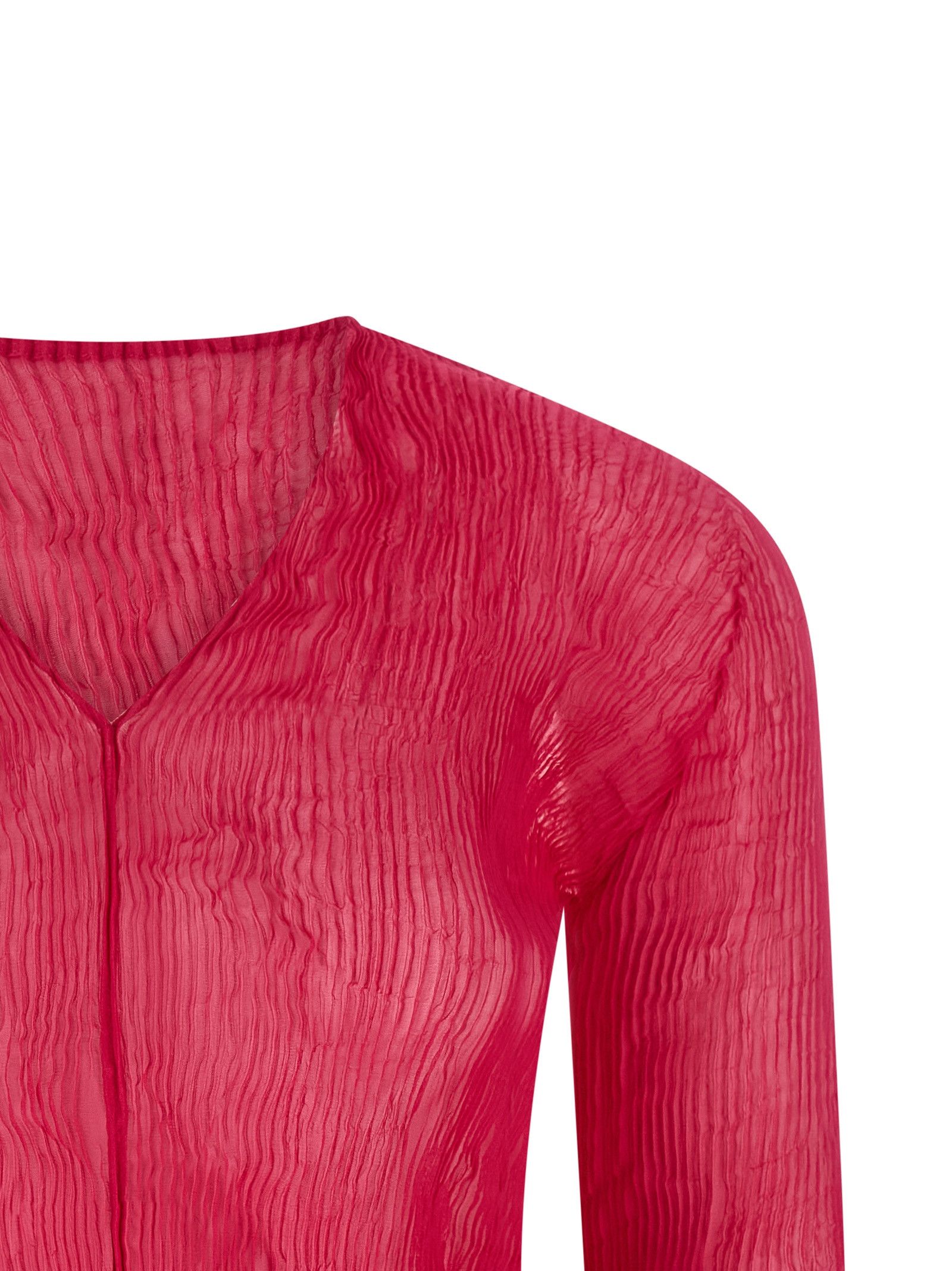 Issey Miyake 'Chiffon Twist 1' top Size M / US 6-8 / IT 42-44 - 3 Thumbnail