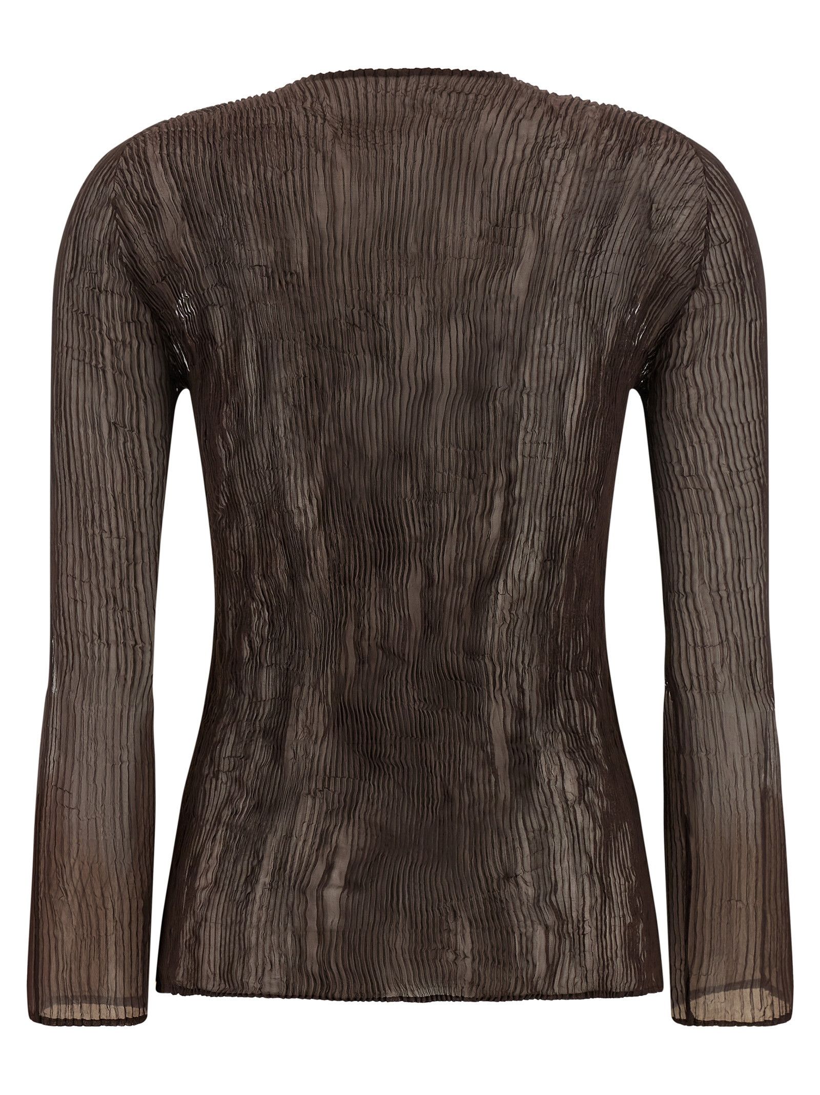 Issey Miyake 'Chiffon Twist 1' top Size M / US 6-8 / IT 42-44 - 2 Thumbnail