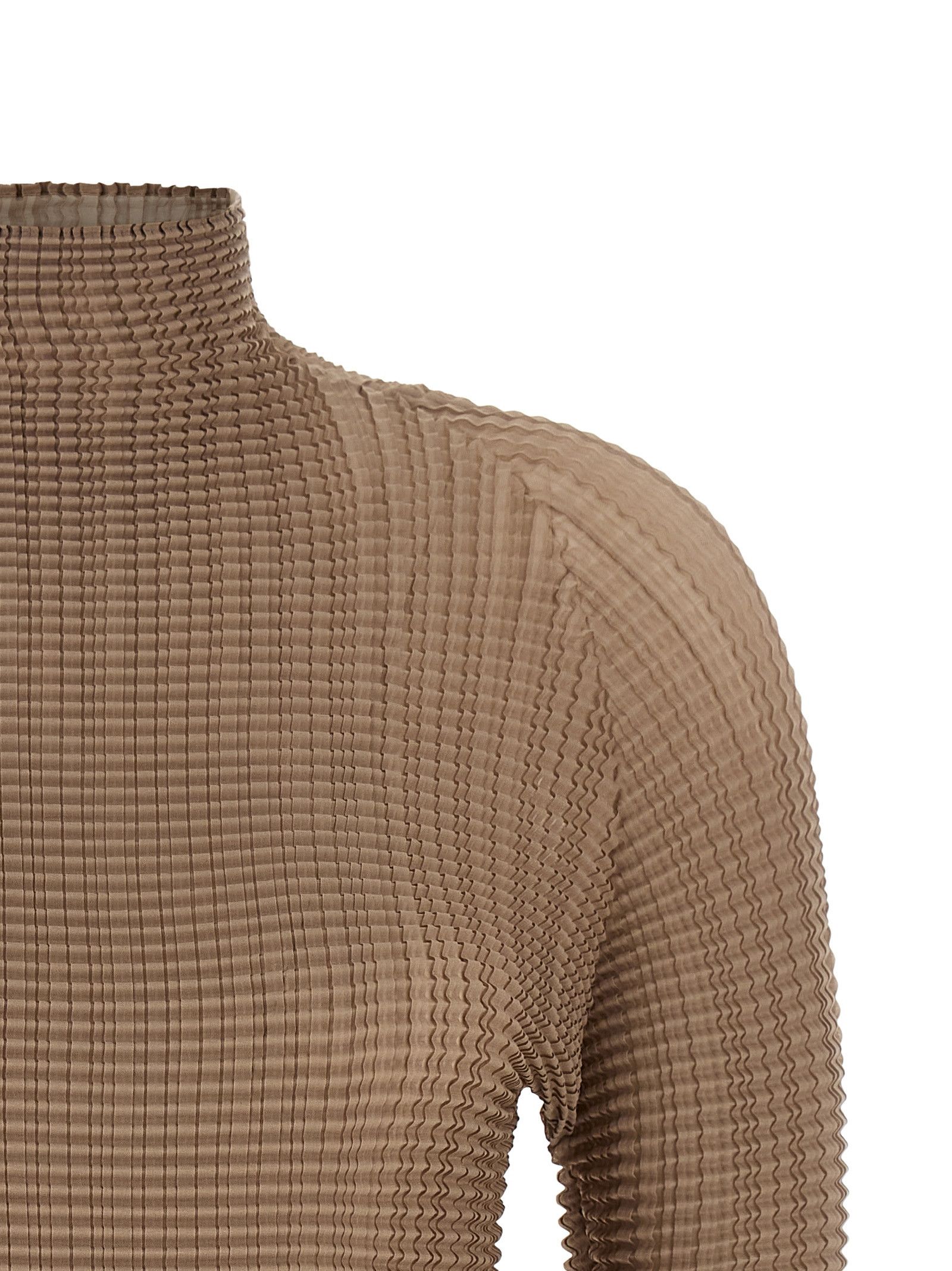 Issey Miyake 'Wooly Pleats-66' blouse Size M / US 6-8 / IT 42-44 - 3 Thumbnail