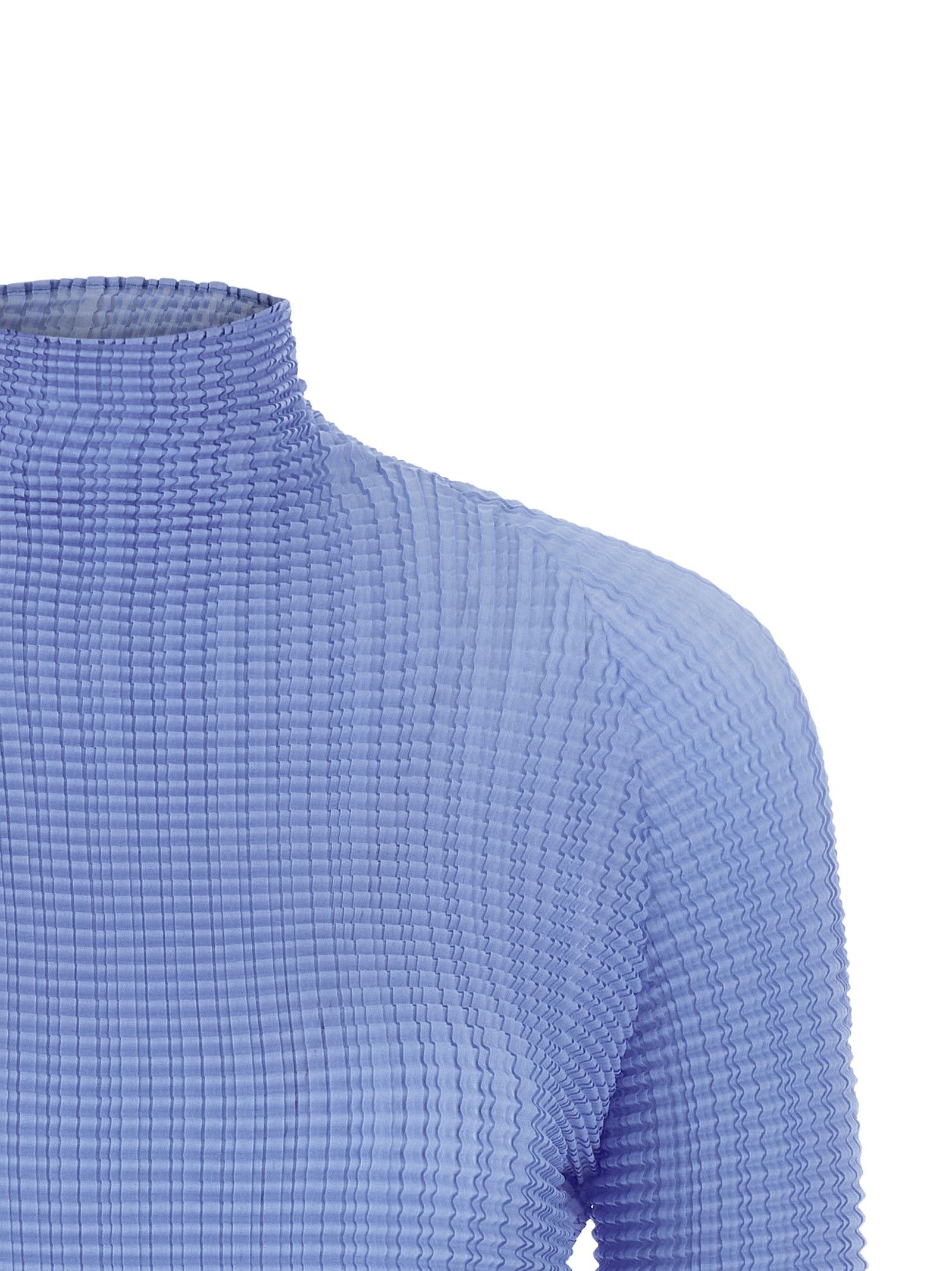 Issey Miyake 'Wooly Pleats-66' blouse Size M / US 6-8 / IT 42-44 - 3 Thumbnail
