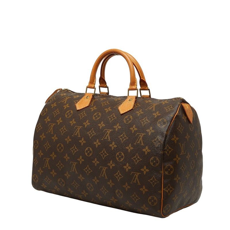 Louis Vuitton Louis Vuitton Speedy35 Monogram Handbag Textile Travel Bag M41524 DUTY FREE for USA