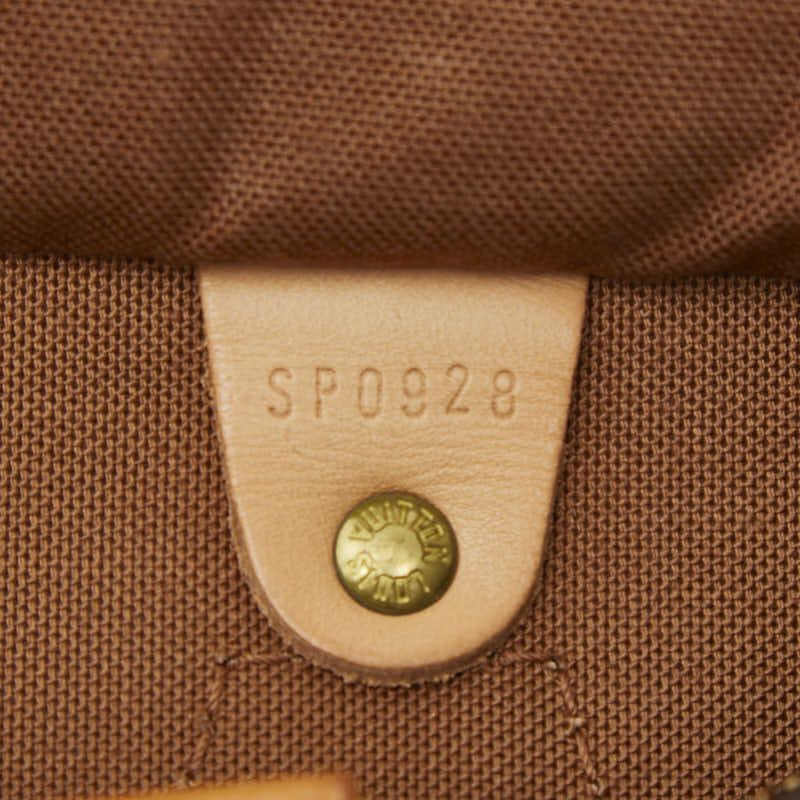 Louis Vuitton Louis Vuitton Speedy35 Monogram Handbag Textile Travel Bag M41524 DUTY FREE for USA