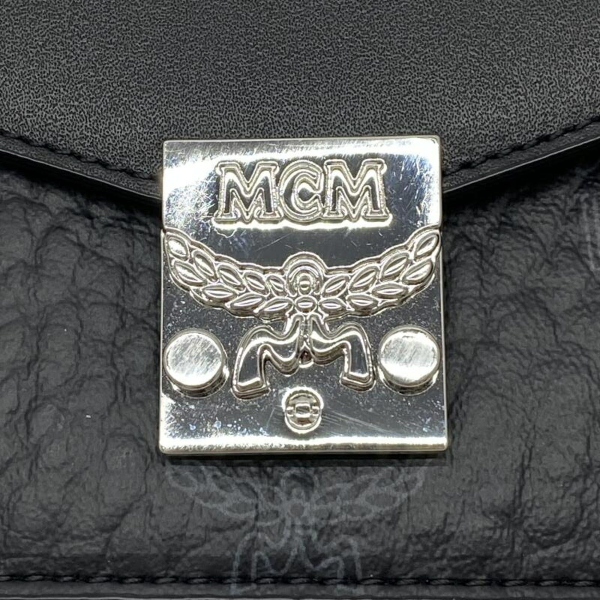 MCM MCM Mini Tracy Wallet/Coin Case, Black Size ONE SIZE - 8 Thumbnail