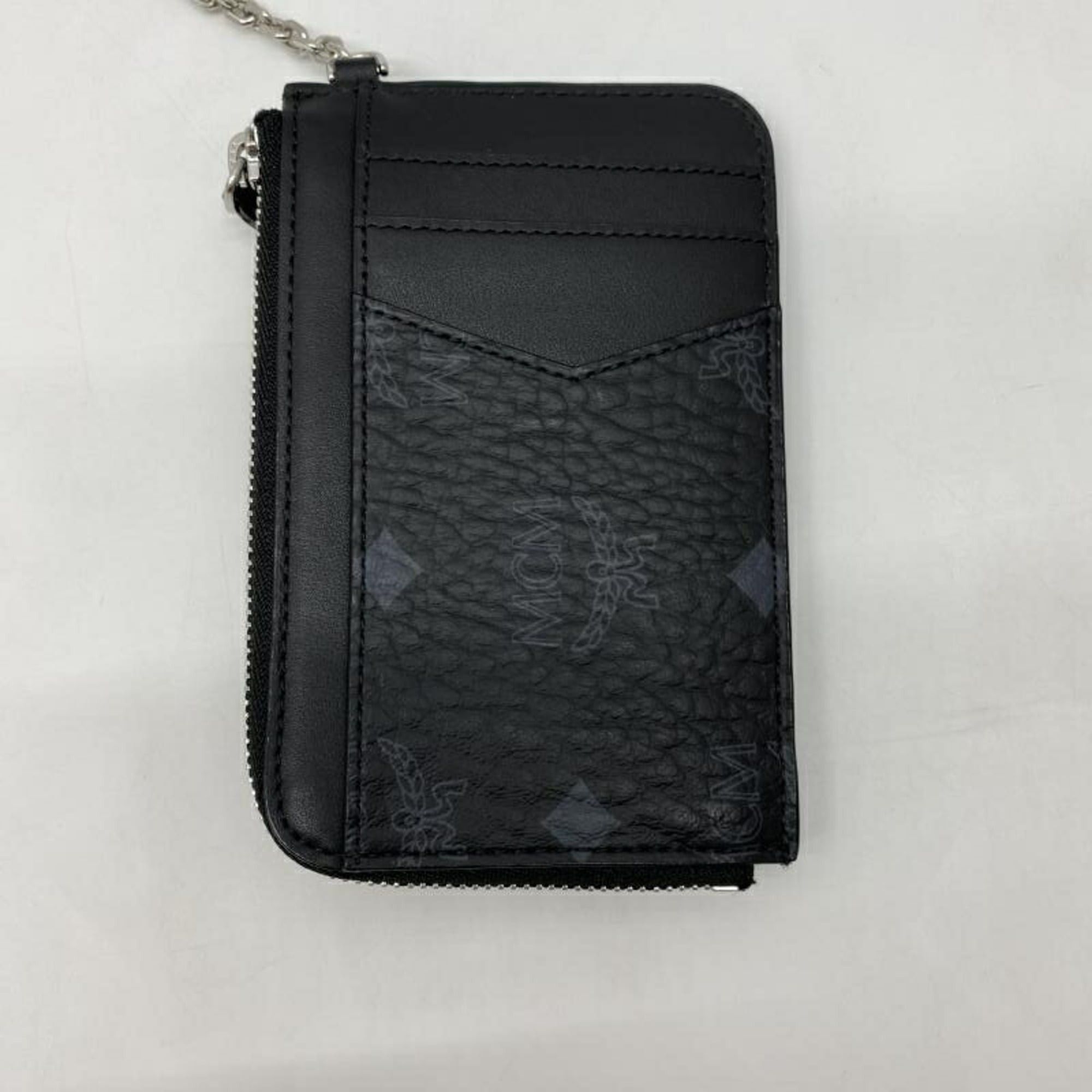 MCM MCM Mini Tracy Wallet/Coin Case, Black Size ONE SIZE - 4 Thumbnail