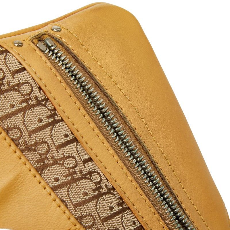 Dior Dior Trotter Canvas Leather Shoulder Bag Textile Crossbody Bag DUTY FREE for USA