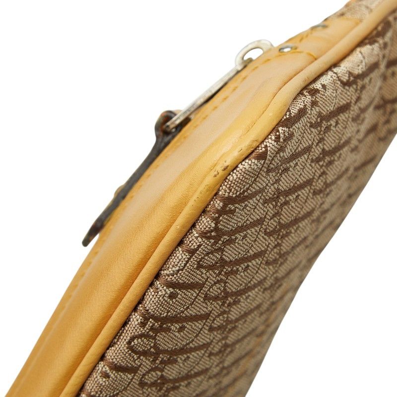 Dior Dior Trotter Canvas Leather Shoulder Bag Textile Crossbody Bag DUTY FREE for USA