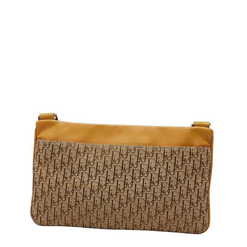 Dior Dior Trotter Canvas Leather Shoulder Bag Textile Crossbody Bag DUTY FREE for USA