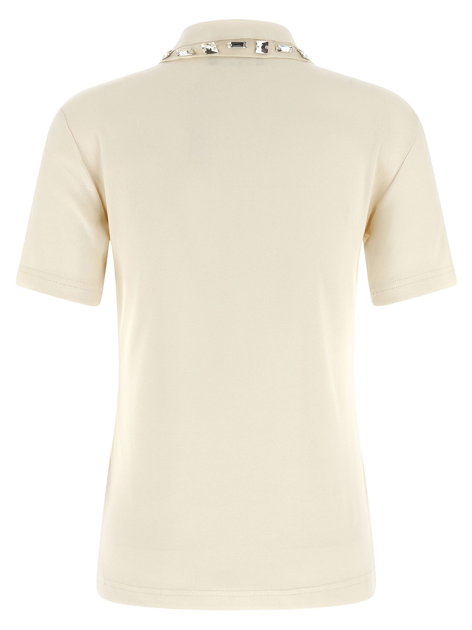 Fabiana Filippi Crystal collar polo shirt Size M / US 6-8 / IT 42-44 - 2 Thumbnail