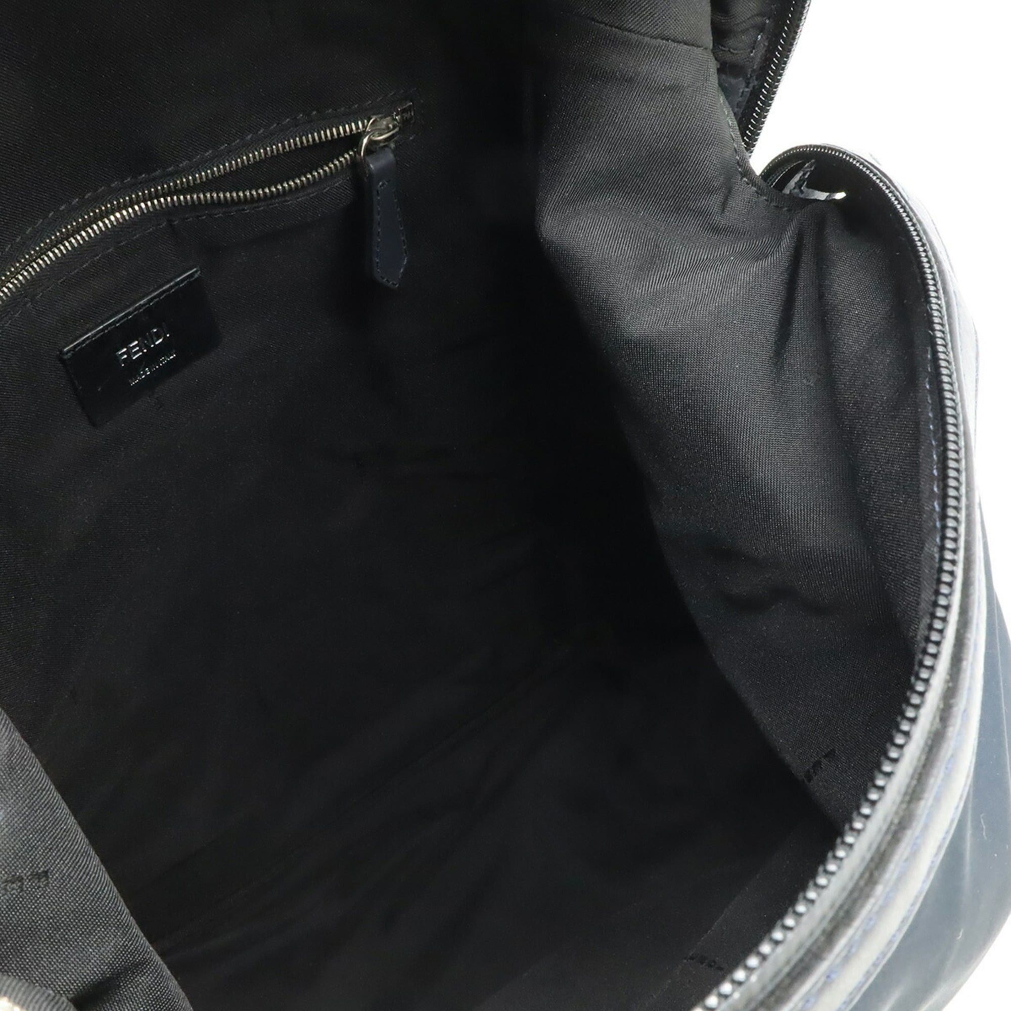 Fendi FENDI Backpack Rucksack Daypack Nylon Leather Navy Pink Blue 7VZ035 Size ONE SIZE - 8 Thumbnail