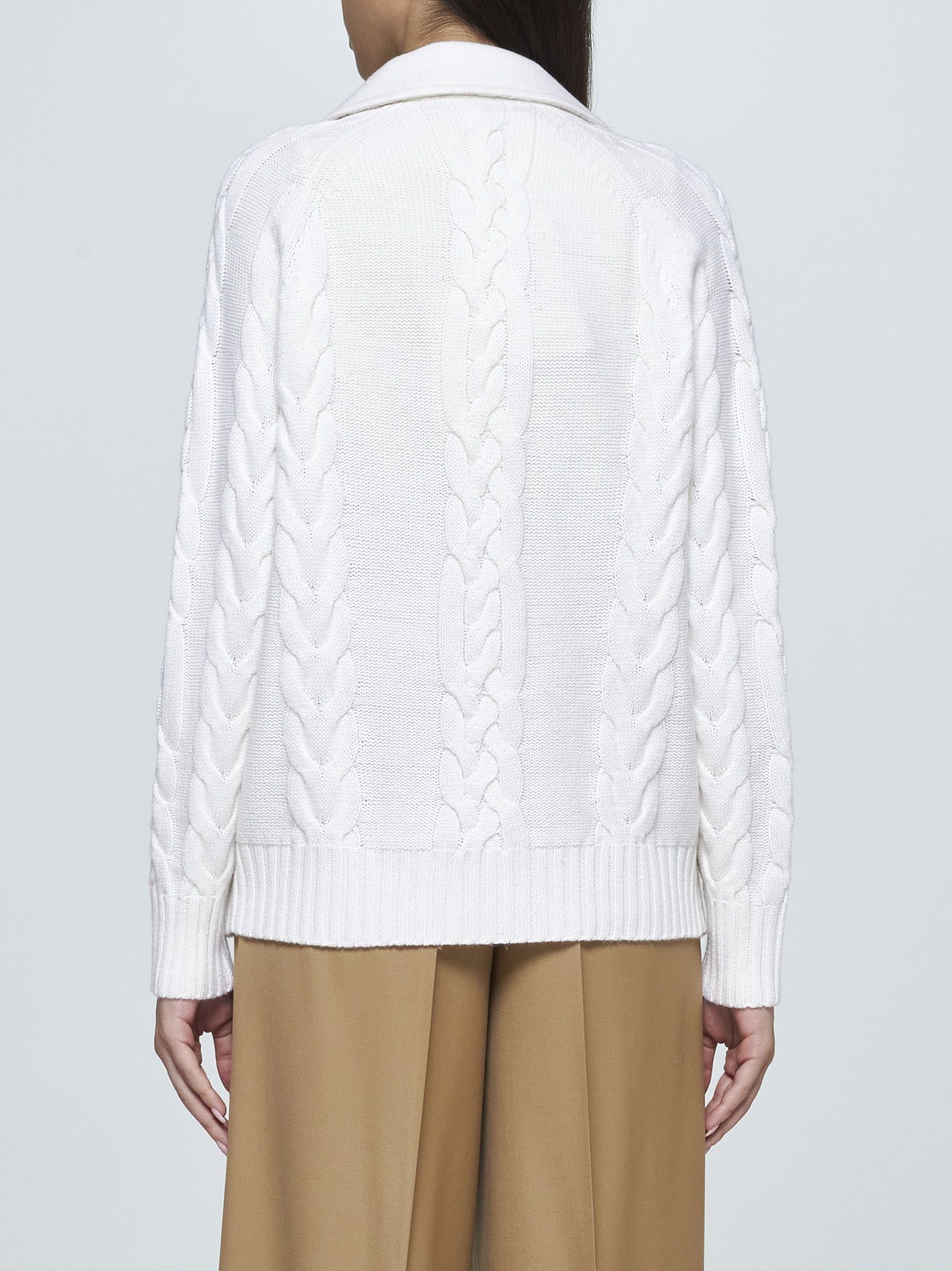 Max Mara Max Mara Micio Wool And Cashmere Jacket tag size M Women - USA Duties Paid Size M / US 6-8 / IT 42-44 - 4 Thumbnail