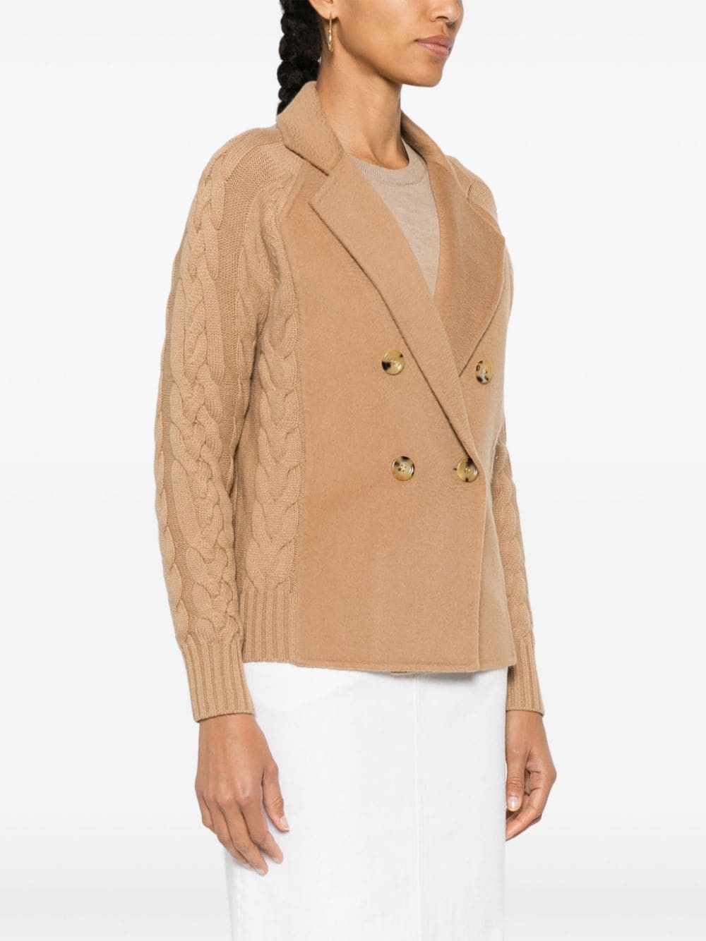 Max Mara Max Mara Micio Cardigan With Inserts tag size M Women - USA Duties Paid Size M / US 6-8 / IT 42-44 - 3 Thumbnail
