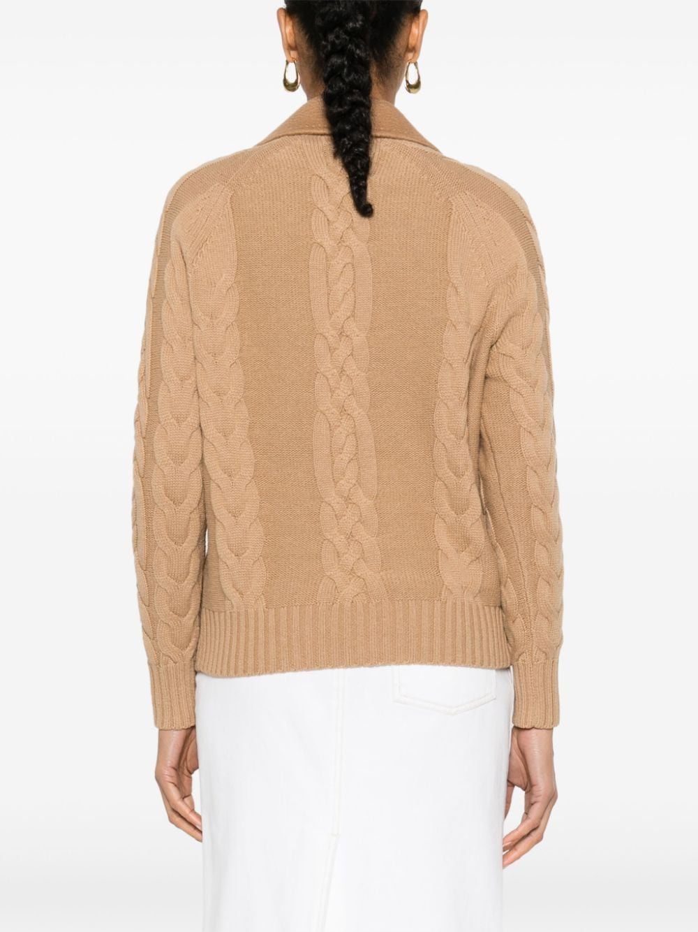 Max Mara Max Mara Micio Cardigan With Inserts tag size M Women - USA Duties Paid Size M / US 6-8 / IT 42-44 - 4 Thumbnail
