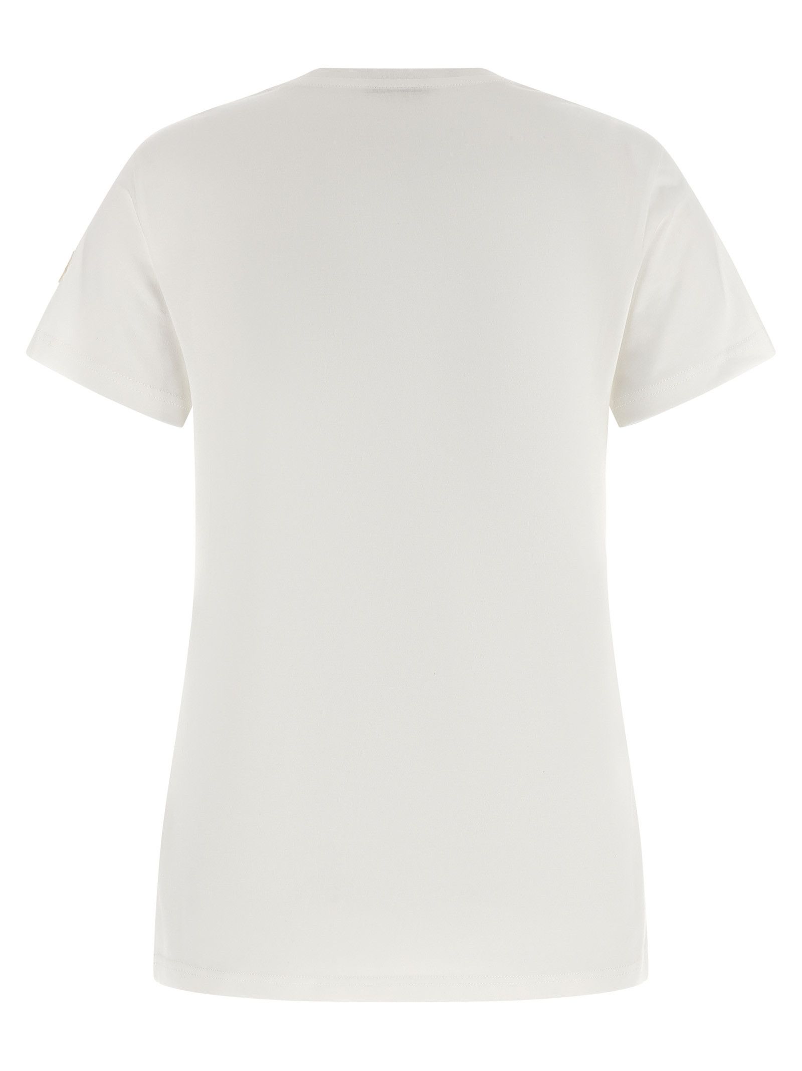 Moncler Logo patch t-shirt Size S / US 4 / IT 40 - 2 Thumbnail