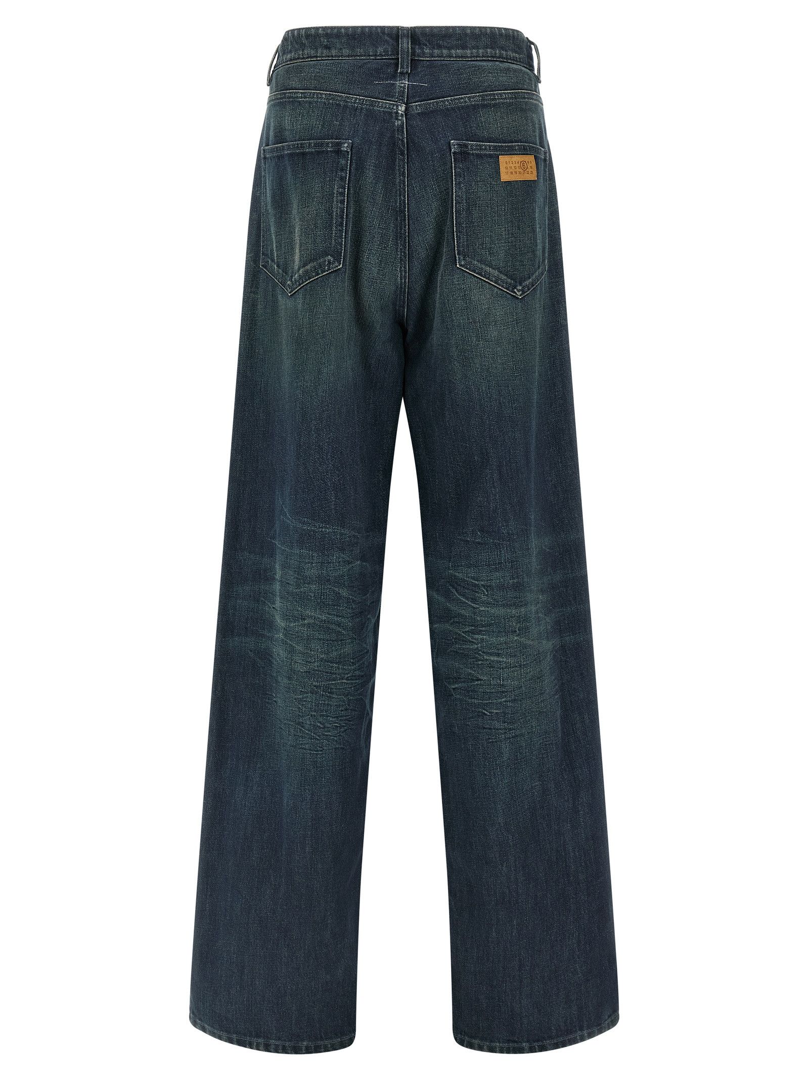 Maison Margiela 'Numeric Signature Mm6' Jeans Size US 32 / EU 48 - 2 Thumbnail