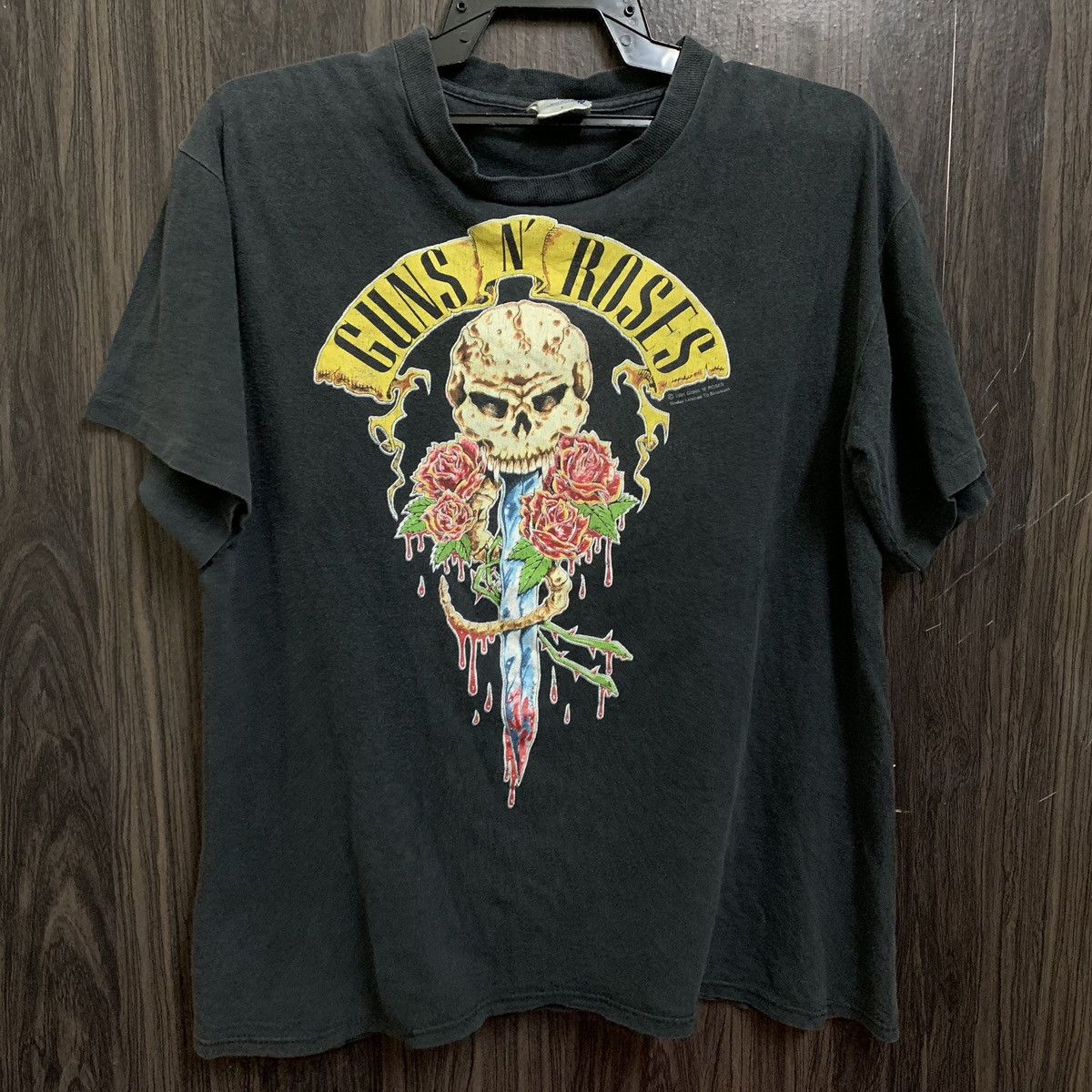 Vintage 90's Guns N Roses Here Today Gone To Hell T Shirt