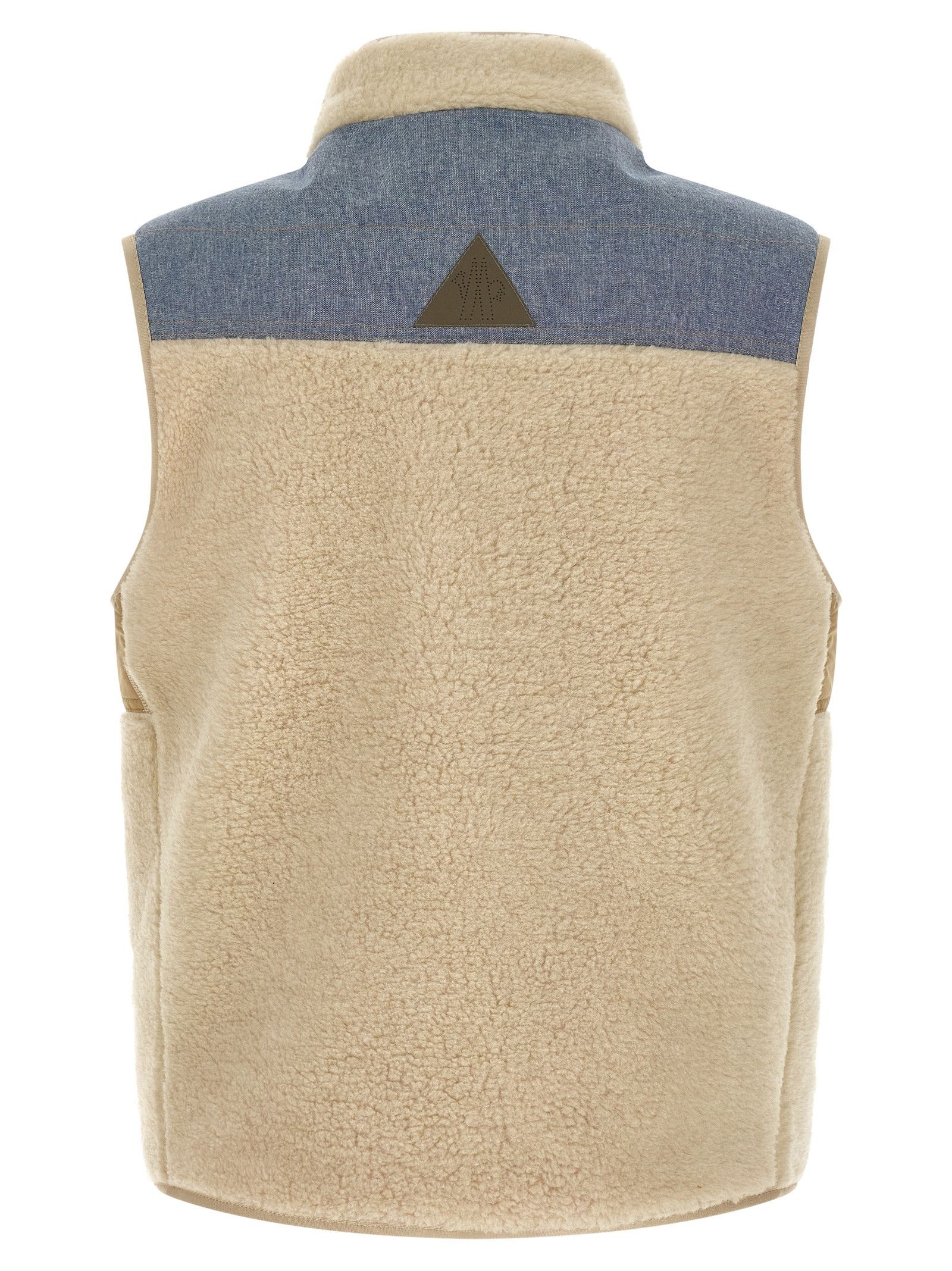 Moncler Grenoble Teddy & Chambray vest Size US XL / EU 56 / 4 - 2 Thumbnail