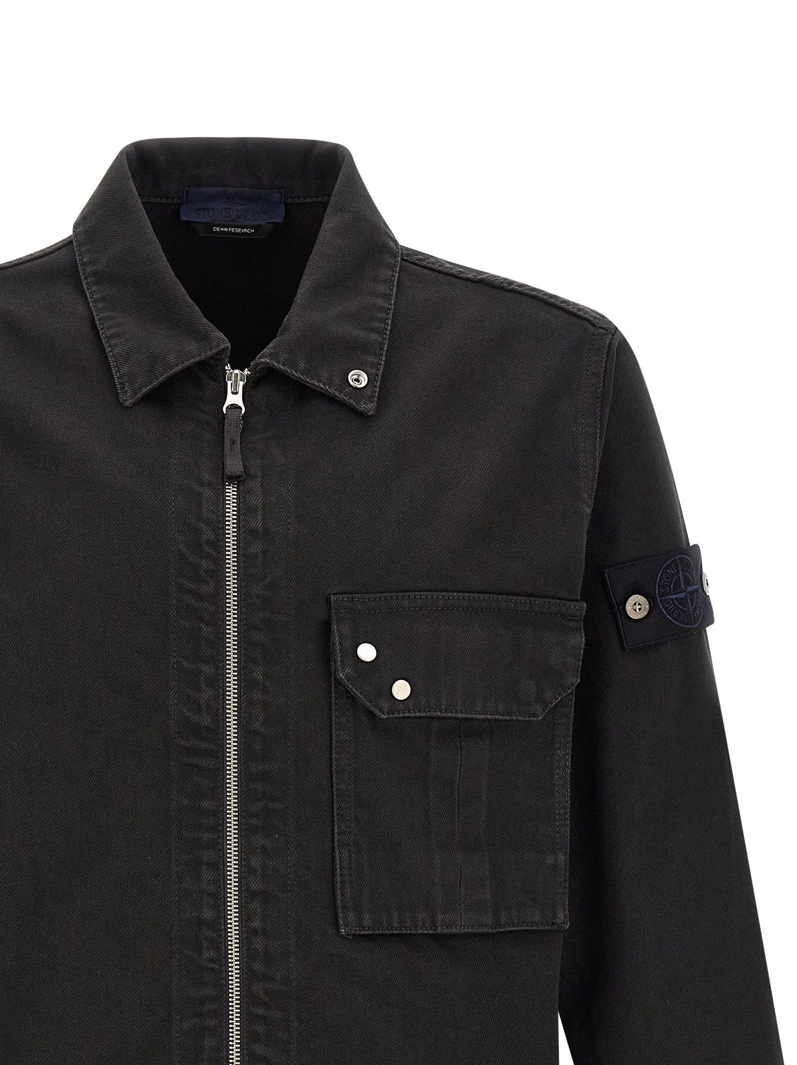 Stone Island Denim overshirt Size US S / EU 44-46 / 1 - 3 Thumbnail
