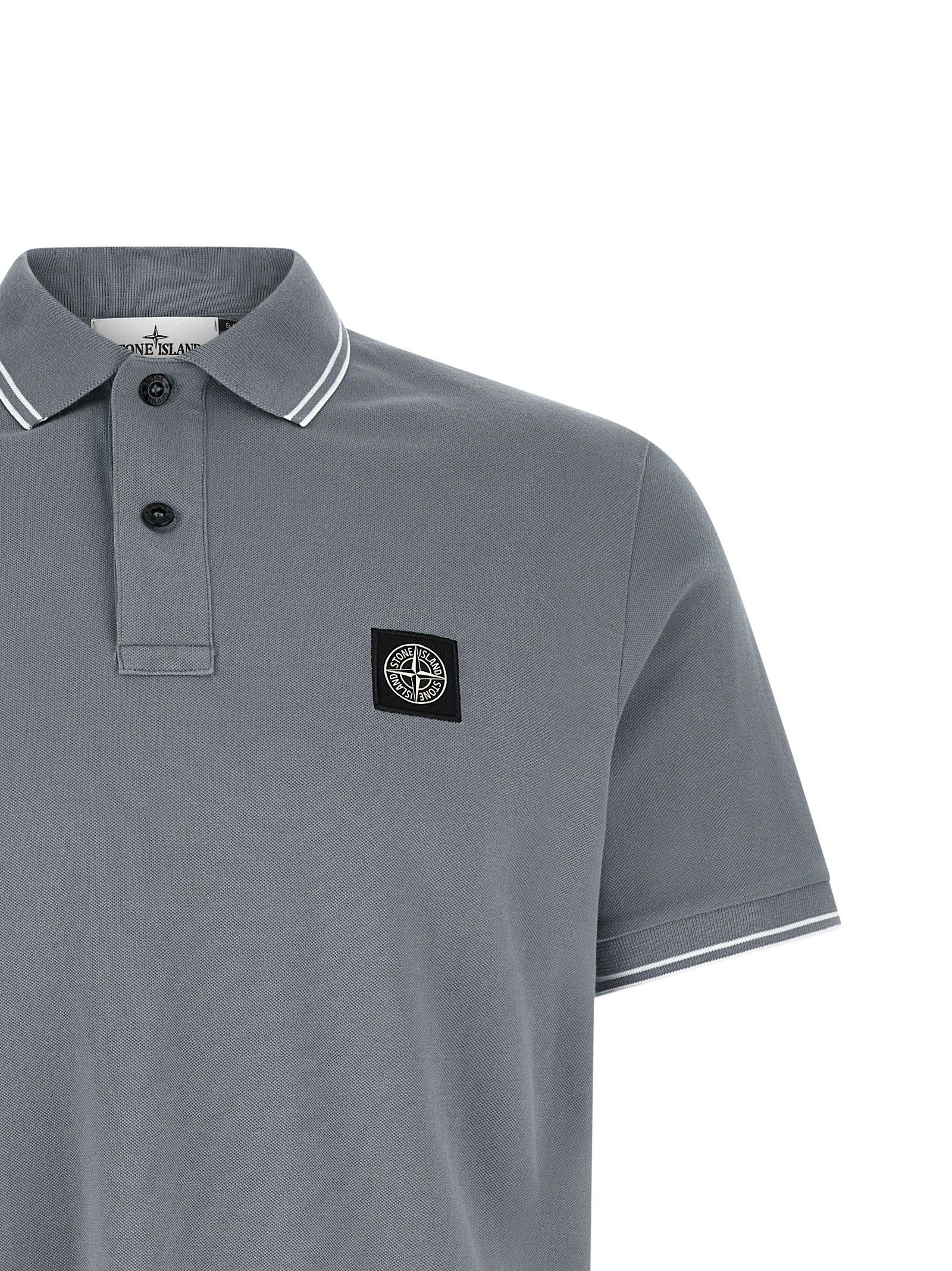 Stone Island '2200010' polo shirt Size US XL / EU 56 / 4 - 3 Thumbnail
