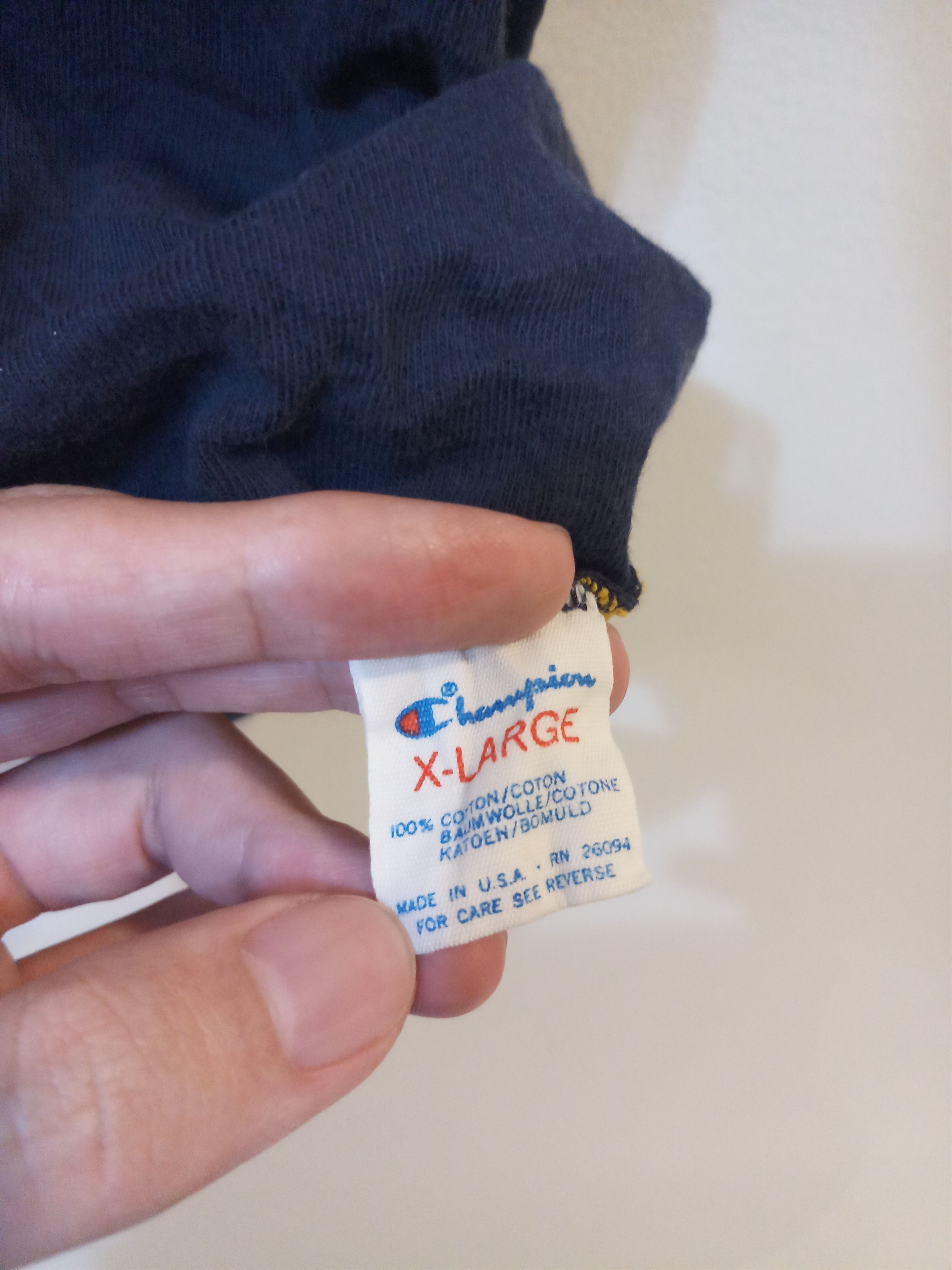 Champion Vintage 80s MADE IN USA TWO-TONE REVERSIBLE CHAMPION Size US XL / EU 56 / 4 - 6 Thumbnail