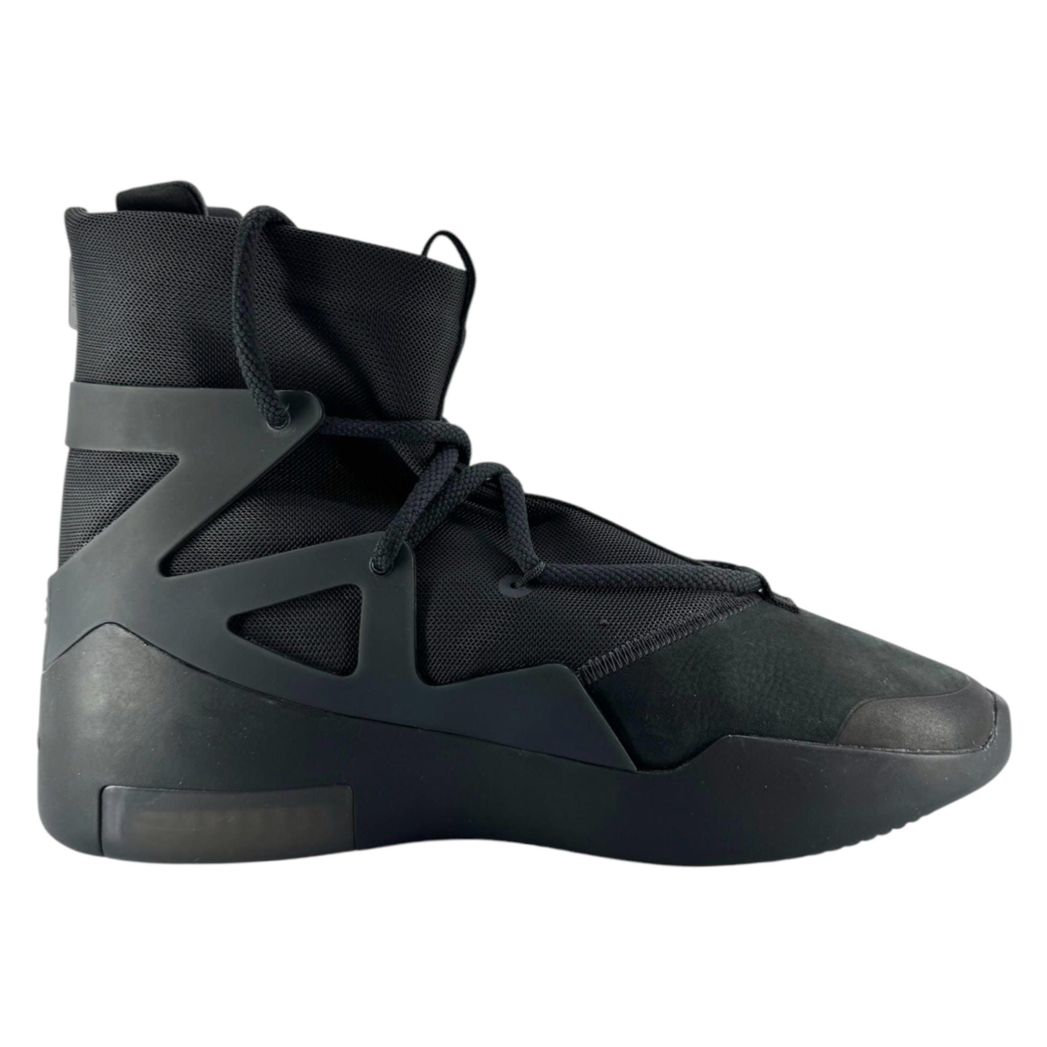 Nike Air Fear Of God 1 Triple Black Size US 9 / EU 42 - 4 Thumbnail