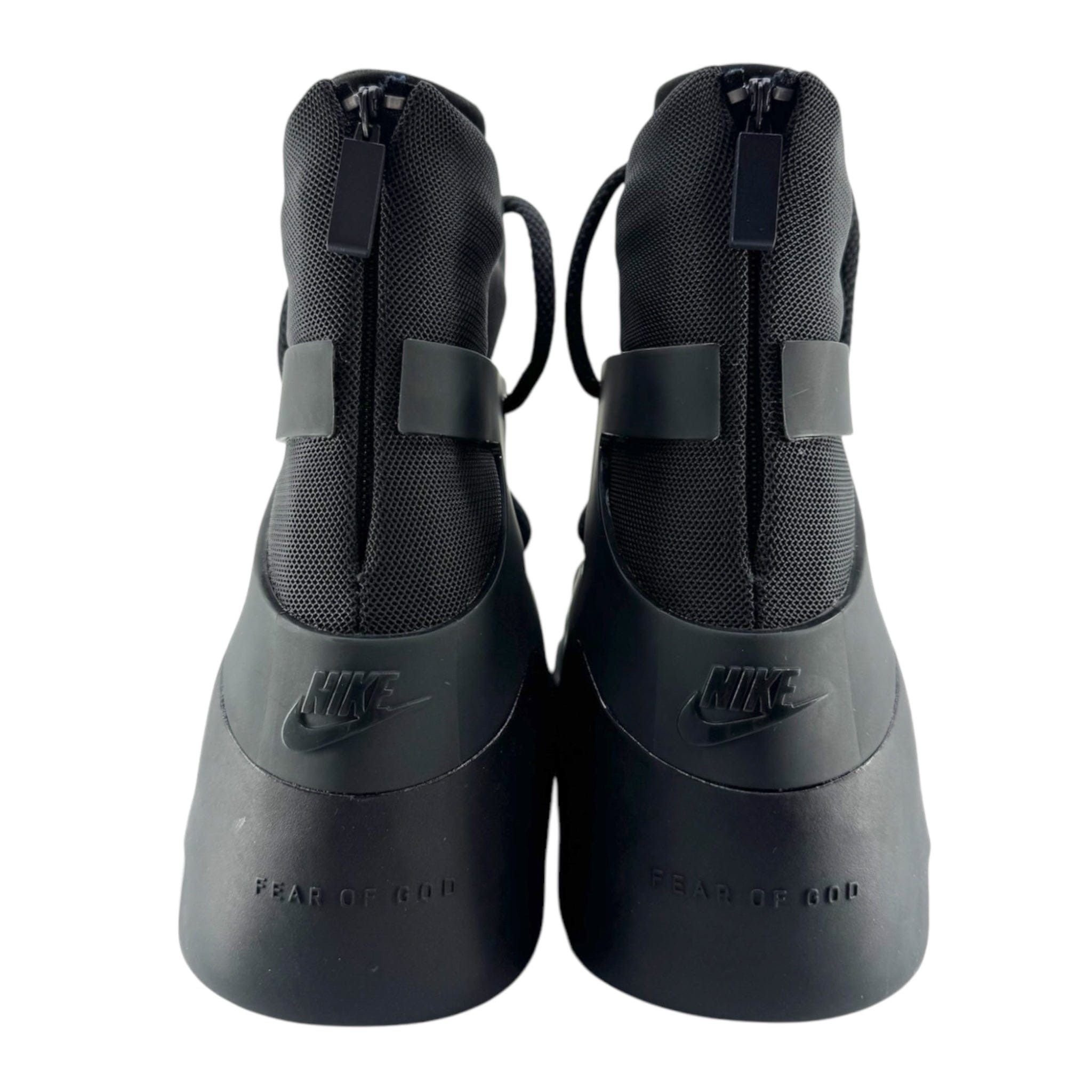 Nike Air Fear Of God 1 Triple Black Size US 9 / EU 42 - 6 Thumbnail