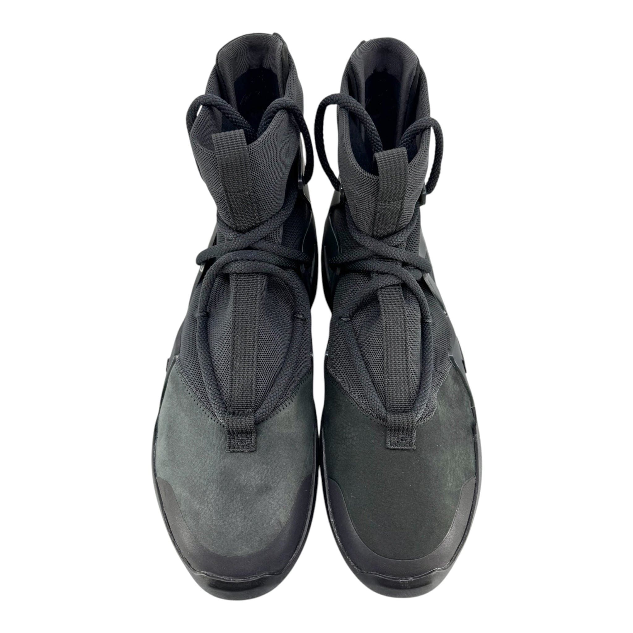 Nike Air Fear Of God 1 Triple Black Size US 9 / EU 42 - 5 Thumbnail