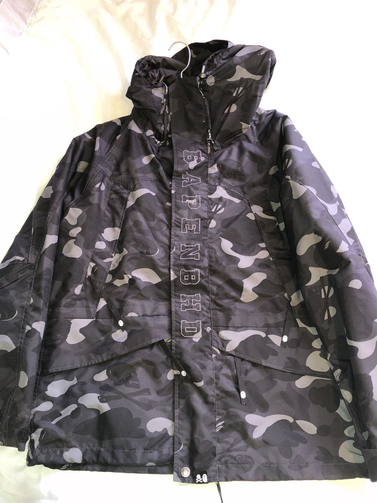 Bape Bape x Neighborhood Camo Snowboard Jacket | Grailed