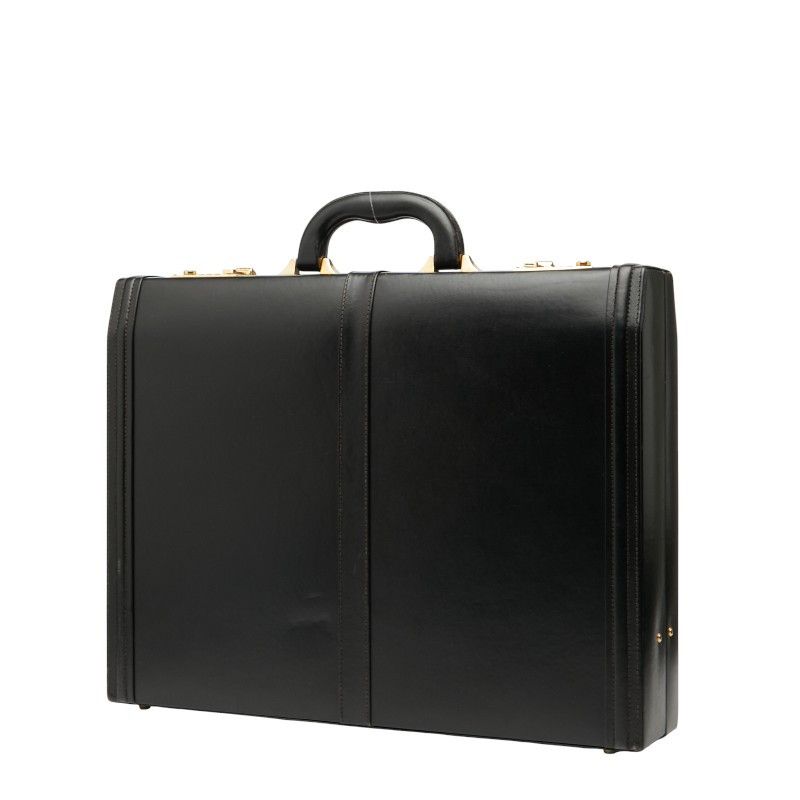 Burberry Burberry Vintage Nova Check Leather Briefcase Leather