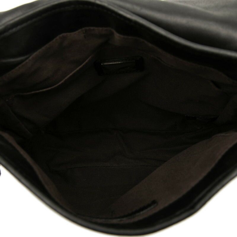 Fendi Fendi Zucca Leather Suede Messenger Bag Leather Crossbody Bag 7VA215 DUTY FREE for USA