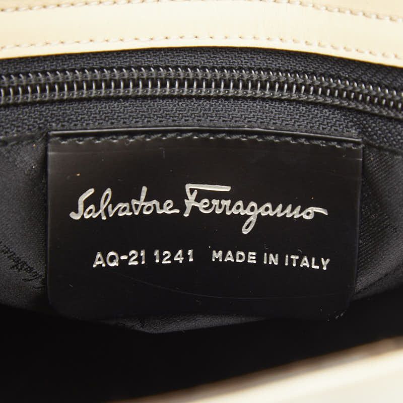 Salvatore Ferragamo Salvatore Ferragamo Patent Leather Handbag Leather Handbag DUTY FREE for USA