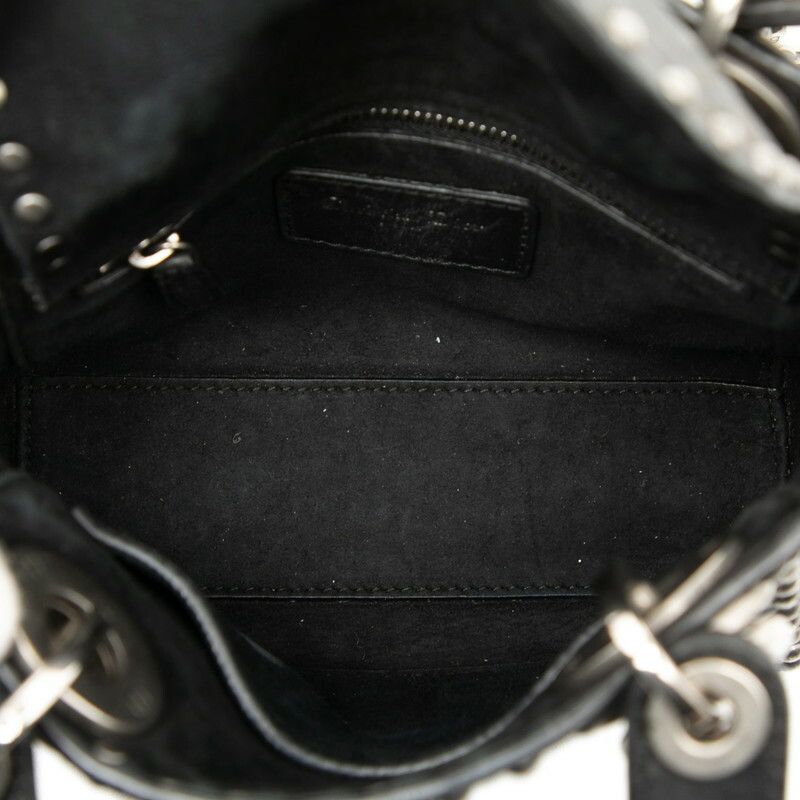 Dior Dior Lady Dior Cannage Studs Leather 2way Bag Leather Shoulder Bag DUTY FREE for USA