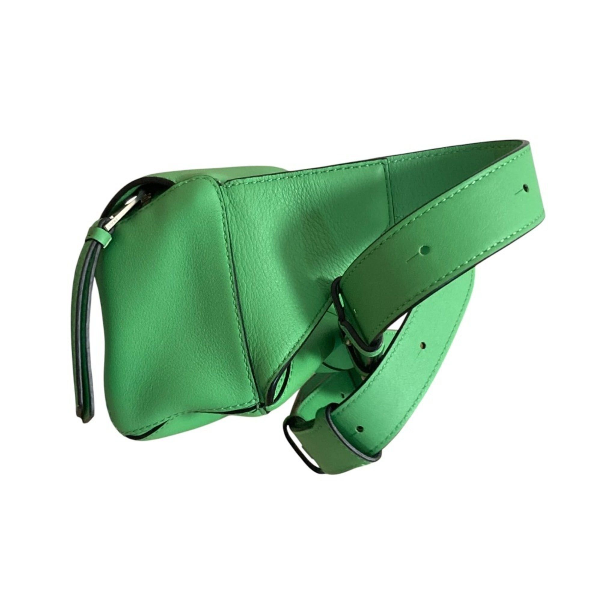 Loewe LOEWE PUZZLE MINI Bum Bag, Mini Body Bag/Shoulder B510U89X02, Green, Women's Size ONE SIZE - 3 Thumbnail