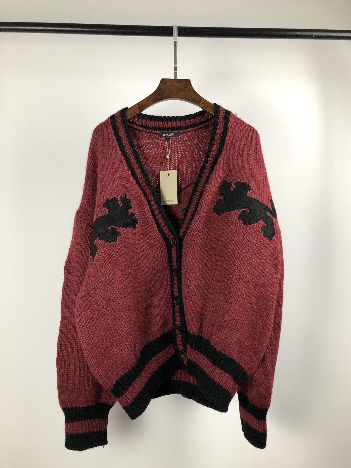 yeezy season 5 cardigan