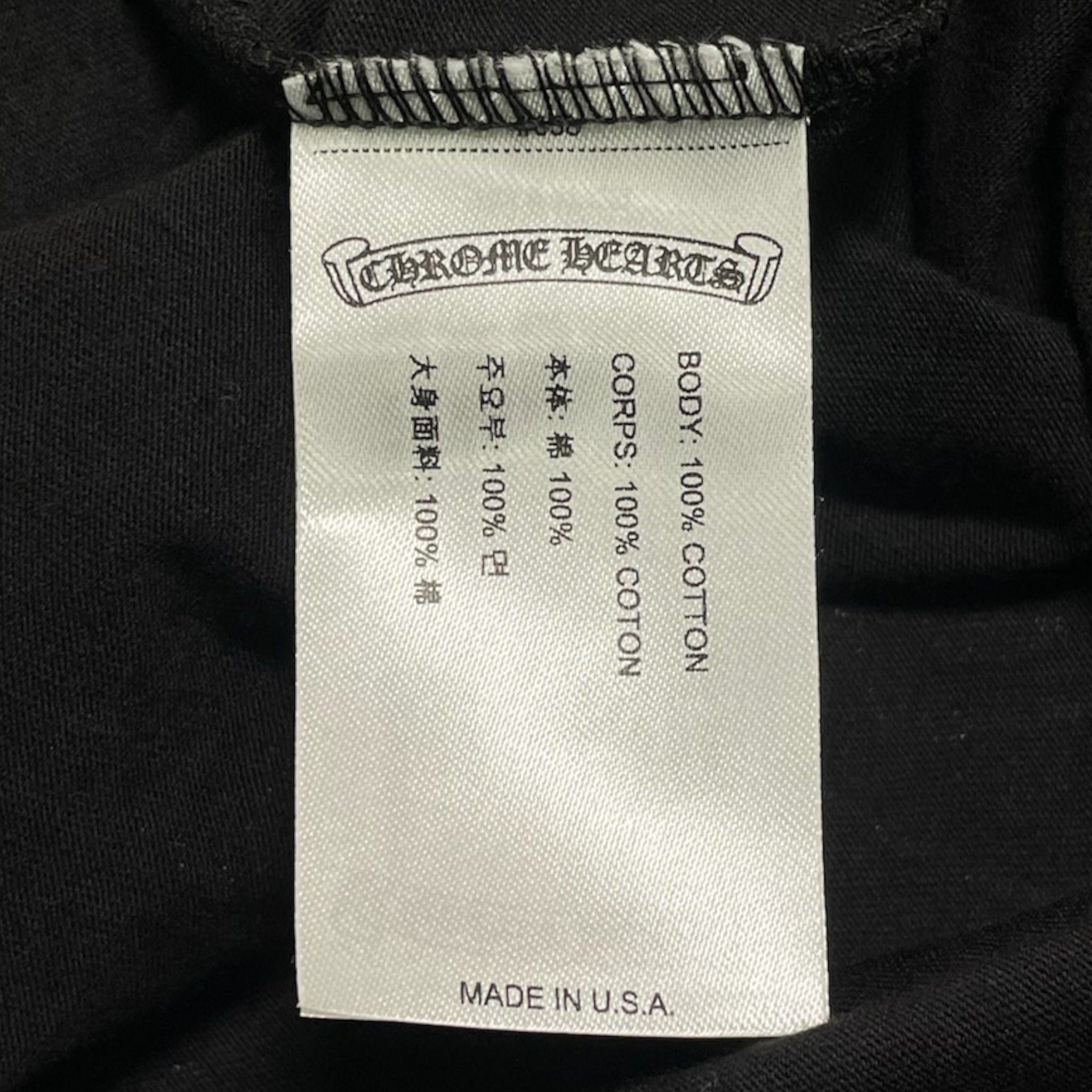 Chrome Hearts Las Vegas Horse Shoe Short Sleeve Tee Shirt Black Size US L / EU 52-54 / 3 - 5 Thumbnail