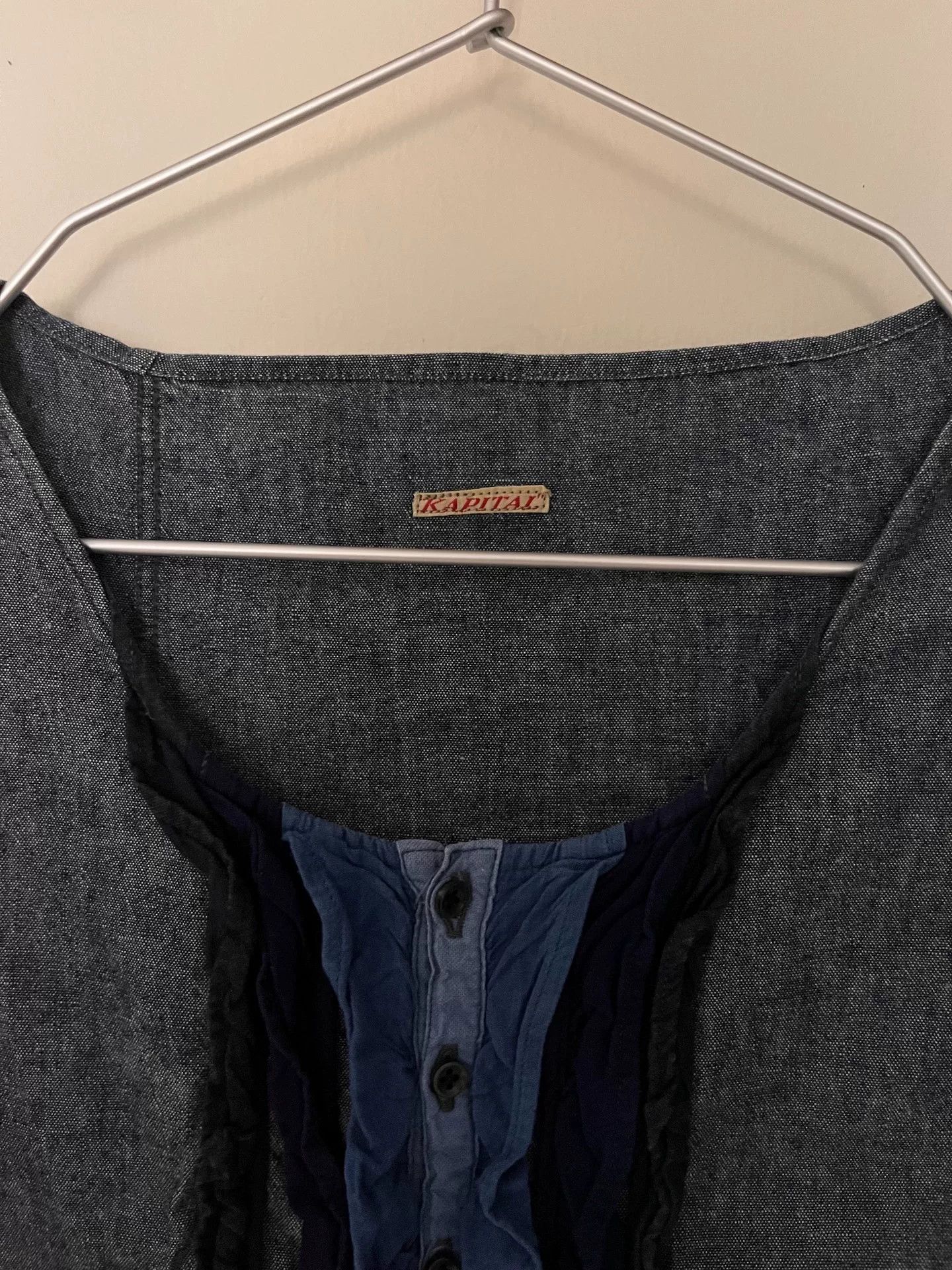 Kapital Kapital Indigo Lace Denim Vest Size M / US 6-8 / IT 42-44 - 2 Thumbnail