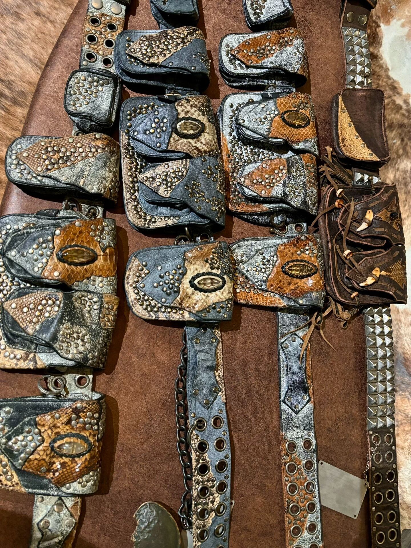 KMRii kmrii Decorative Leather Belt Size ONE SIZE - 2 Thumbnail