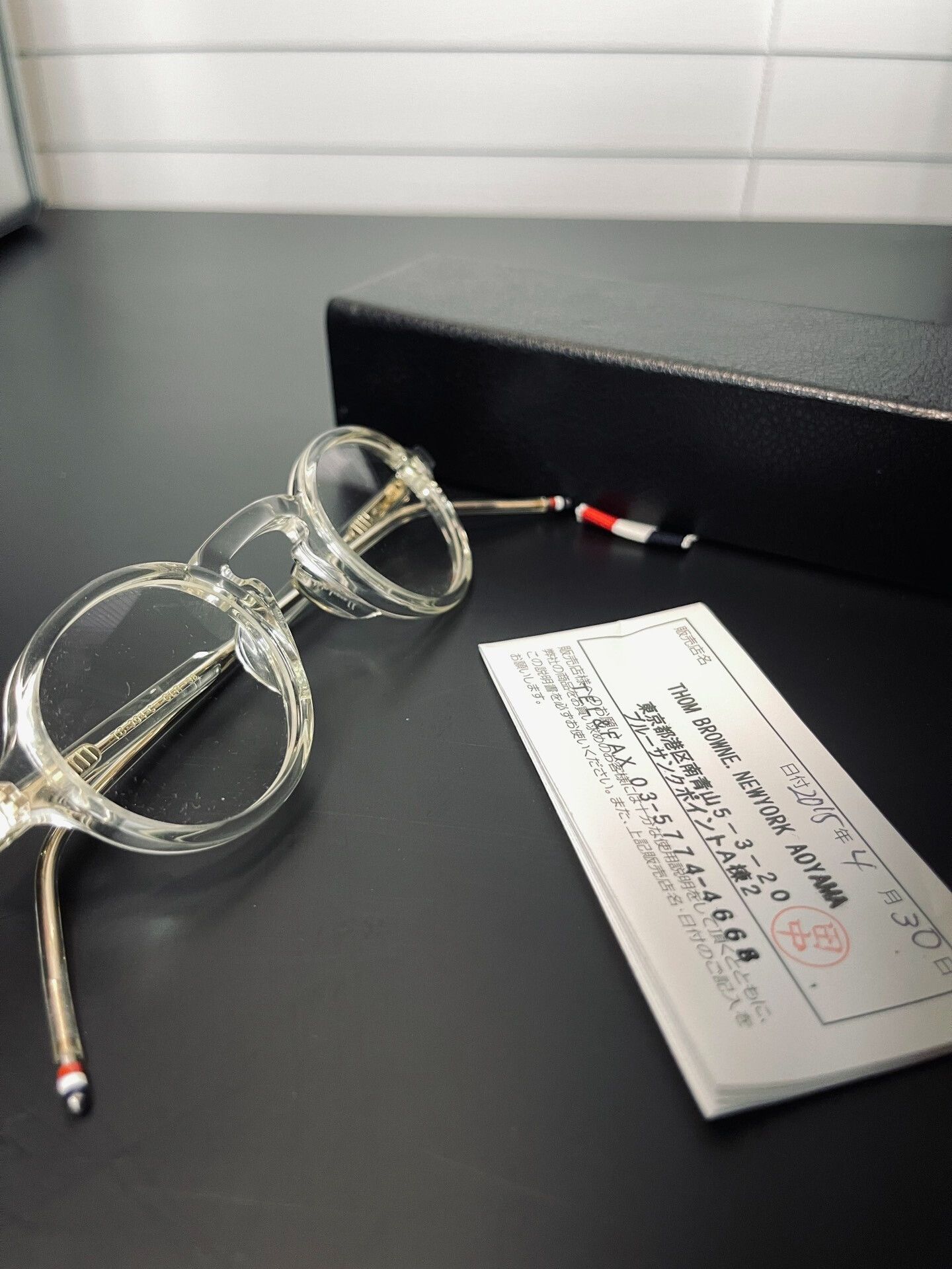 Thom Browne Thom Browne TB-904 Clear Optical Glasses Size ONE SIZE - 9 Thumbnail