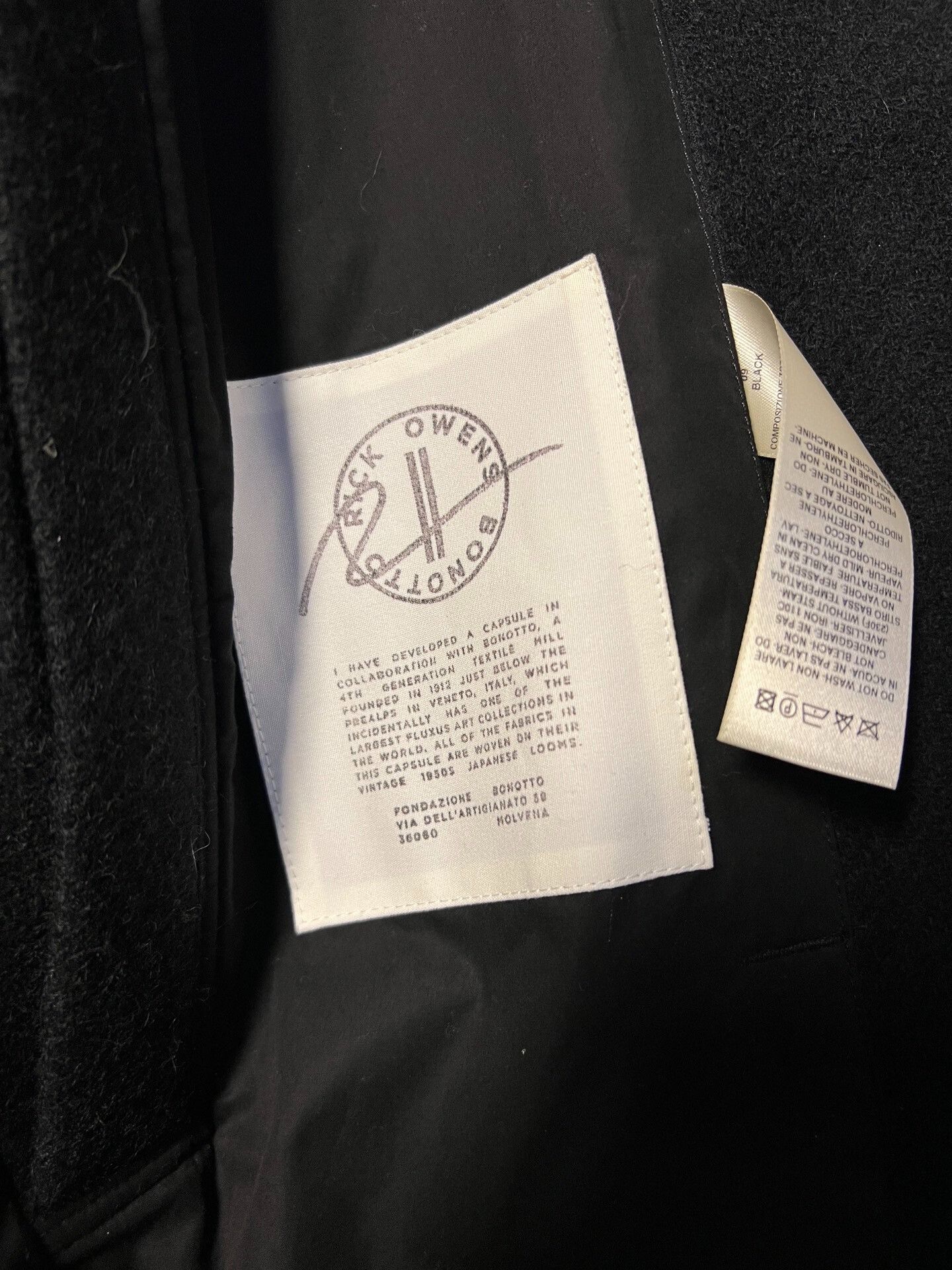 Rick Owens Rick Owens 23FW Oversized Wool Cape Coat Size US S / EU 44-46 / 1 - 8 Thumbnail