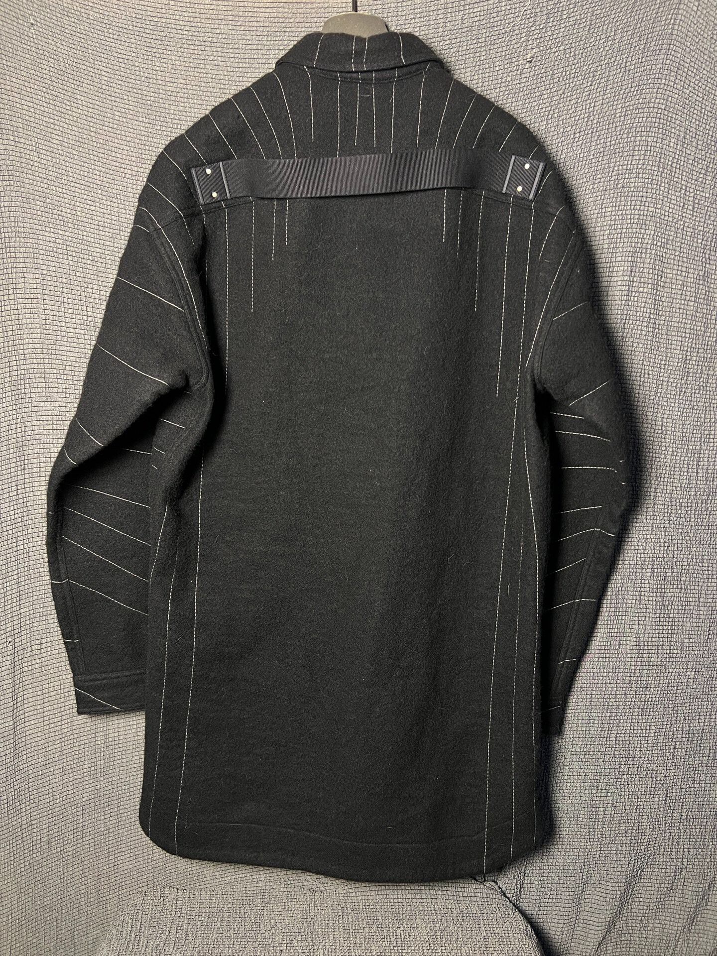 Rick Owens Rick Owens 23FW Ray Embroidery Wool Shirt Jacket Size US S / EU 44-46 / 1 - 3 Thumbnail