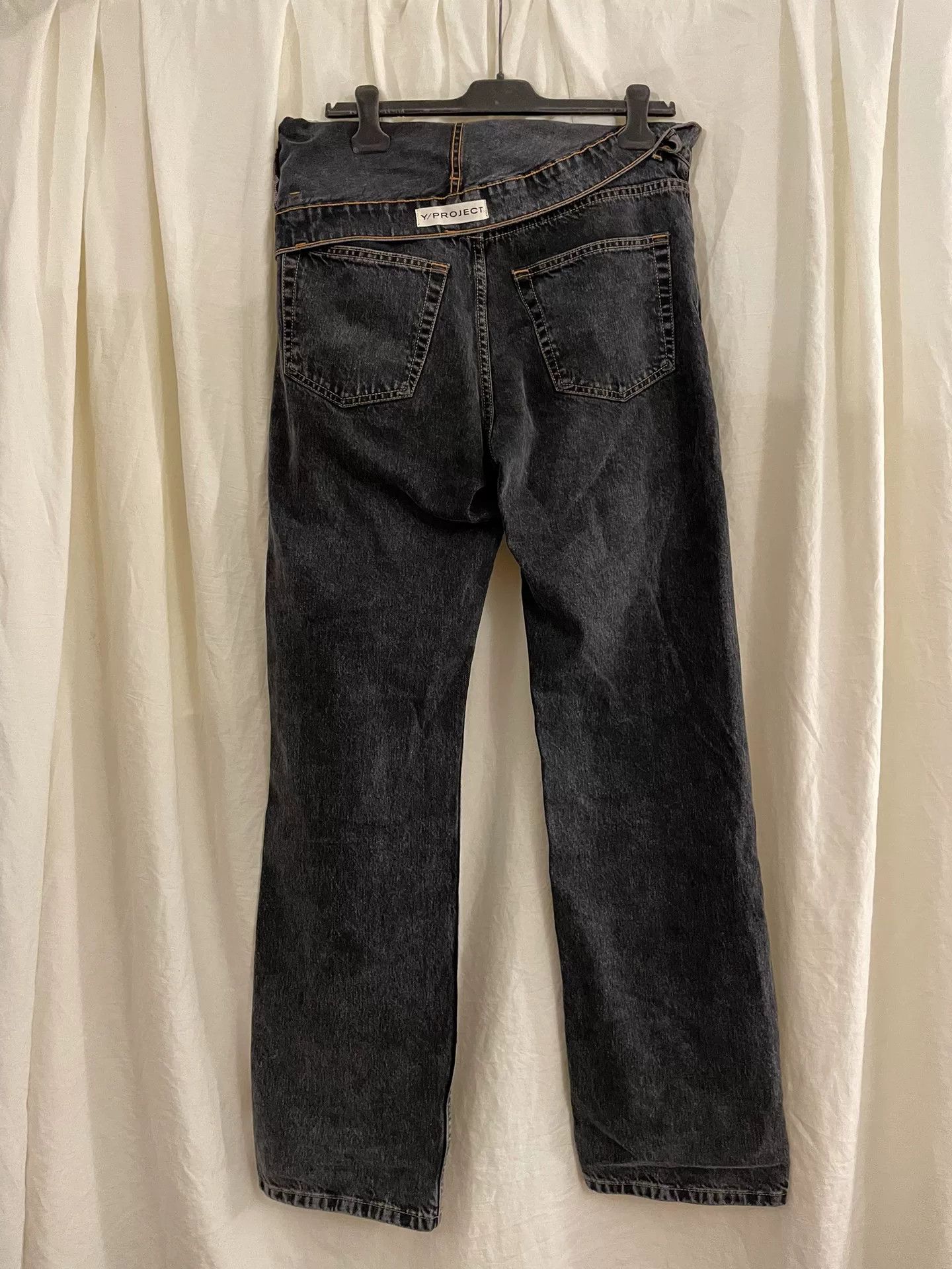 Y/Project Y/PROJECT 22ss Folded Denim Jeans Size US 30 / EU 46 - 2 Thumbnail