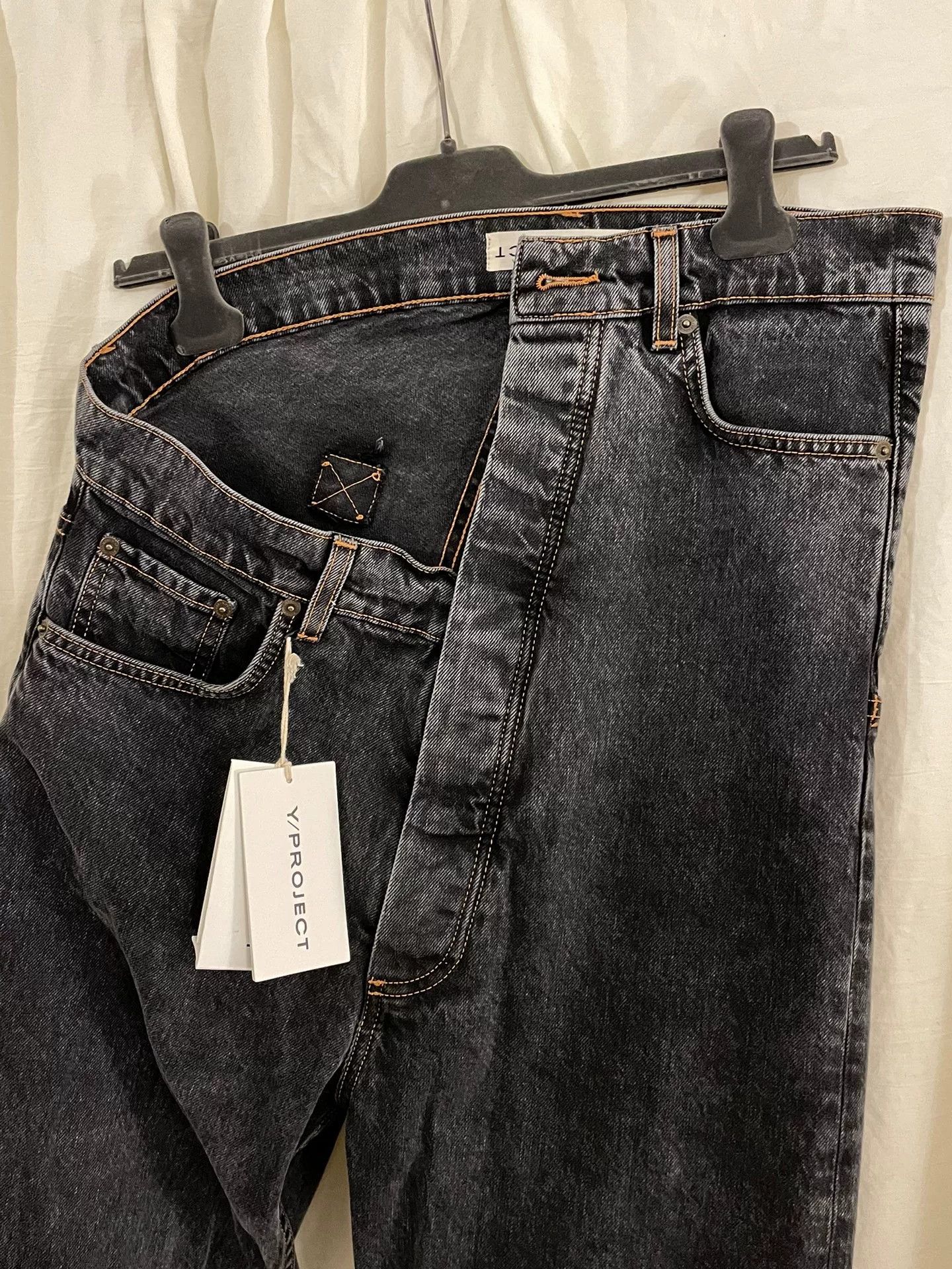 Y/Project Y/PROJECT 22ss Folded Denim Jeans Size US 30 / EU 46 - 6 Thumbnail
