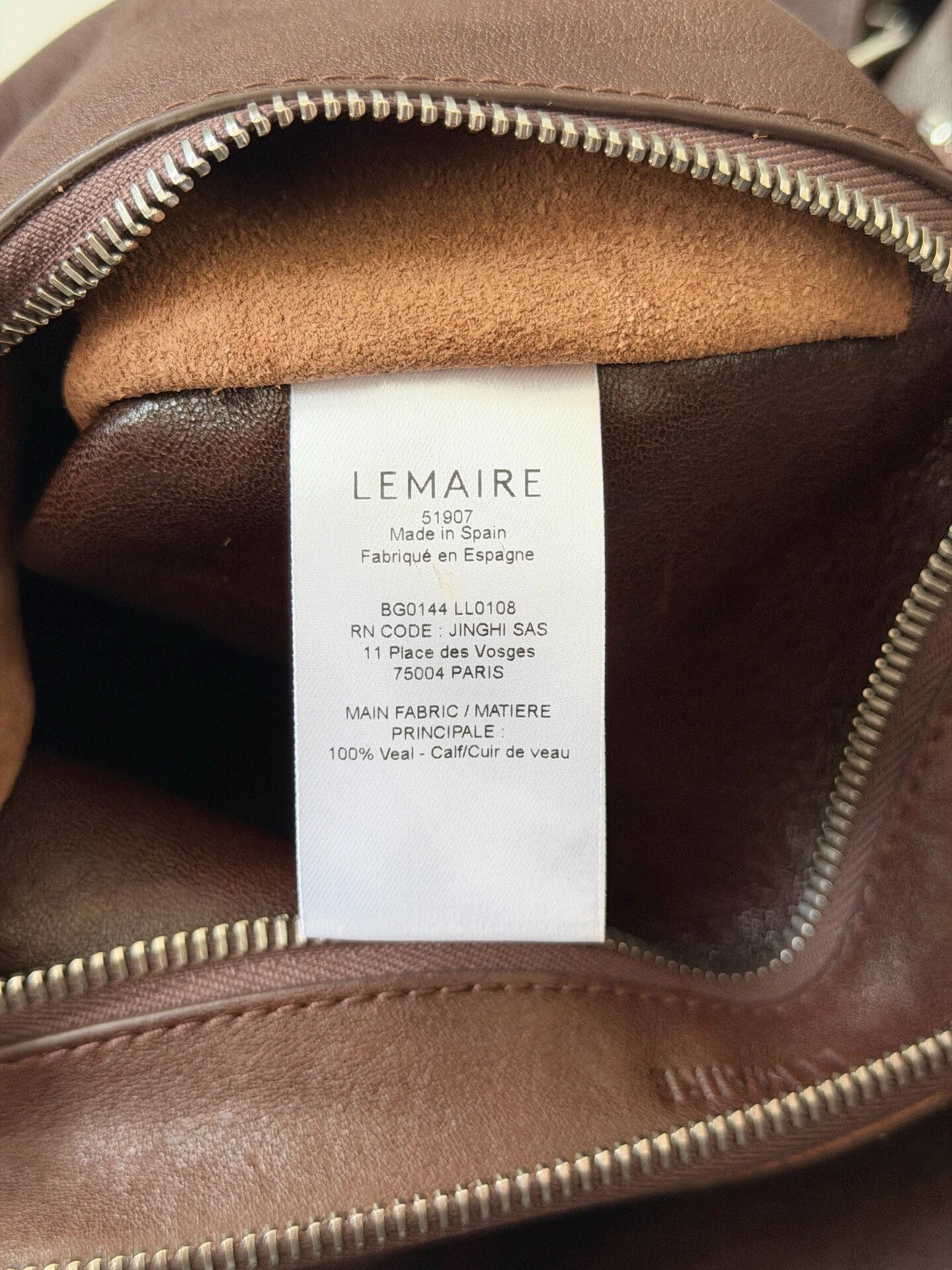 Lemaire Lemaire Belted Hobo Leather Tote Size ONE SIZE - 8 Thumbnail