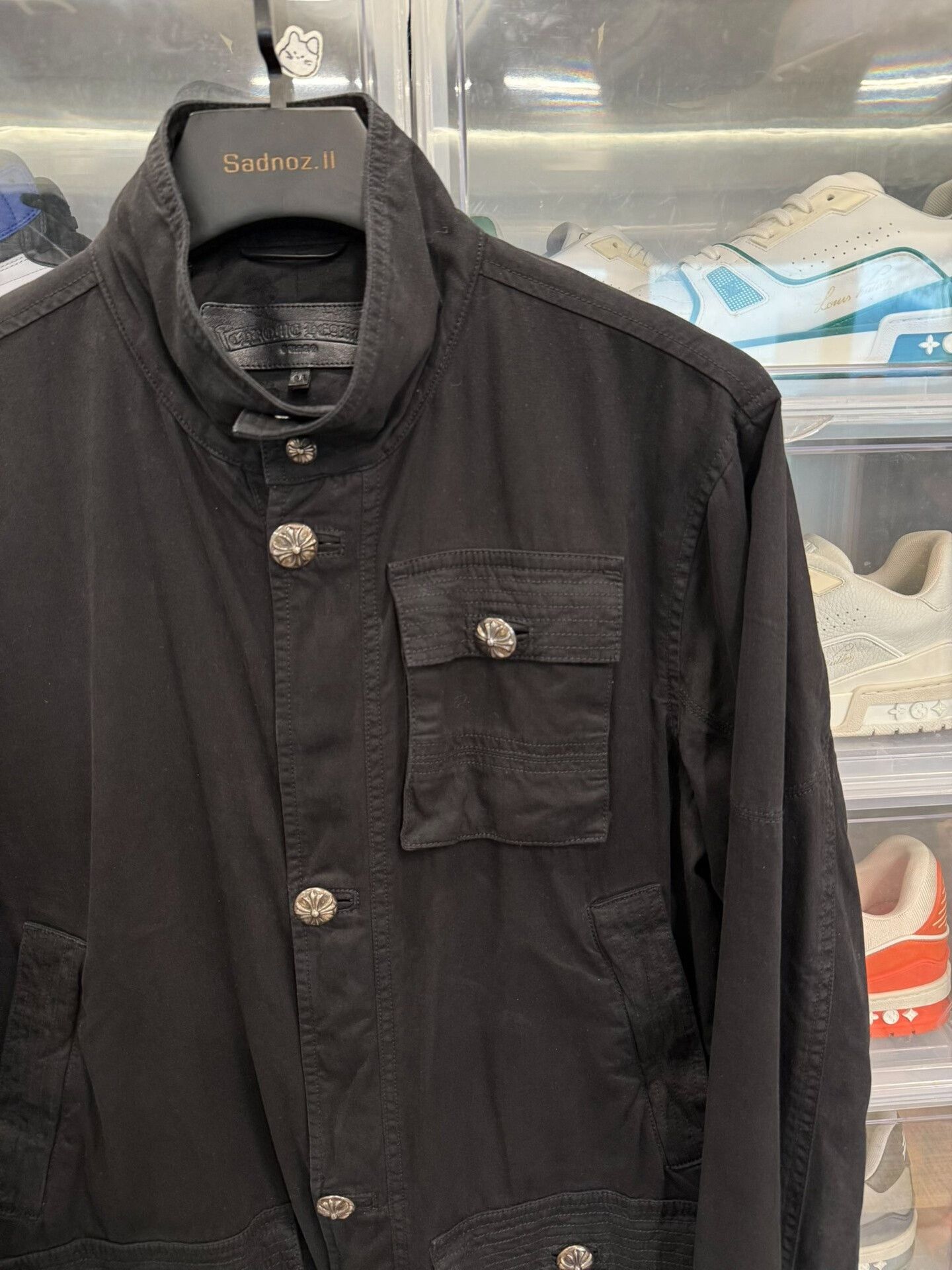 Chrome Hearts Chrome Hearts Black M65 Jacket Size US M / EU 48-50 / 2 - 2 Thumbnail