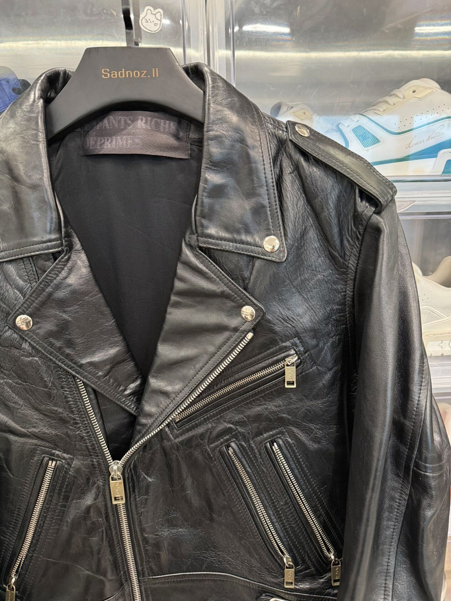Enfants Riches Deprimes ERD 19ss Portrait Leather Jacket Size US L / EU 52-54 / 3 - 2 Thumbnail
